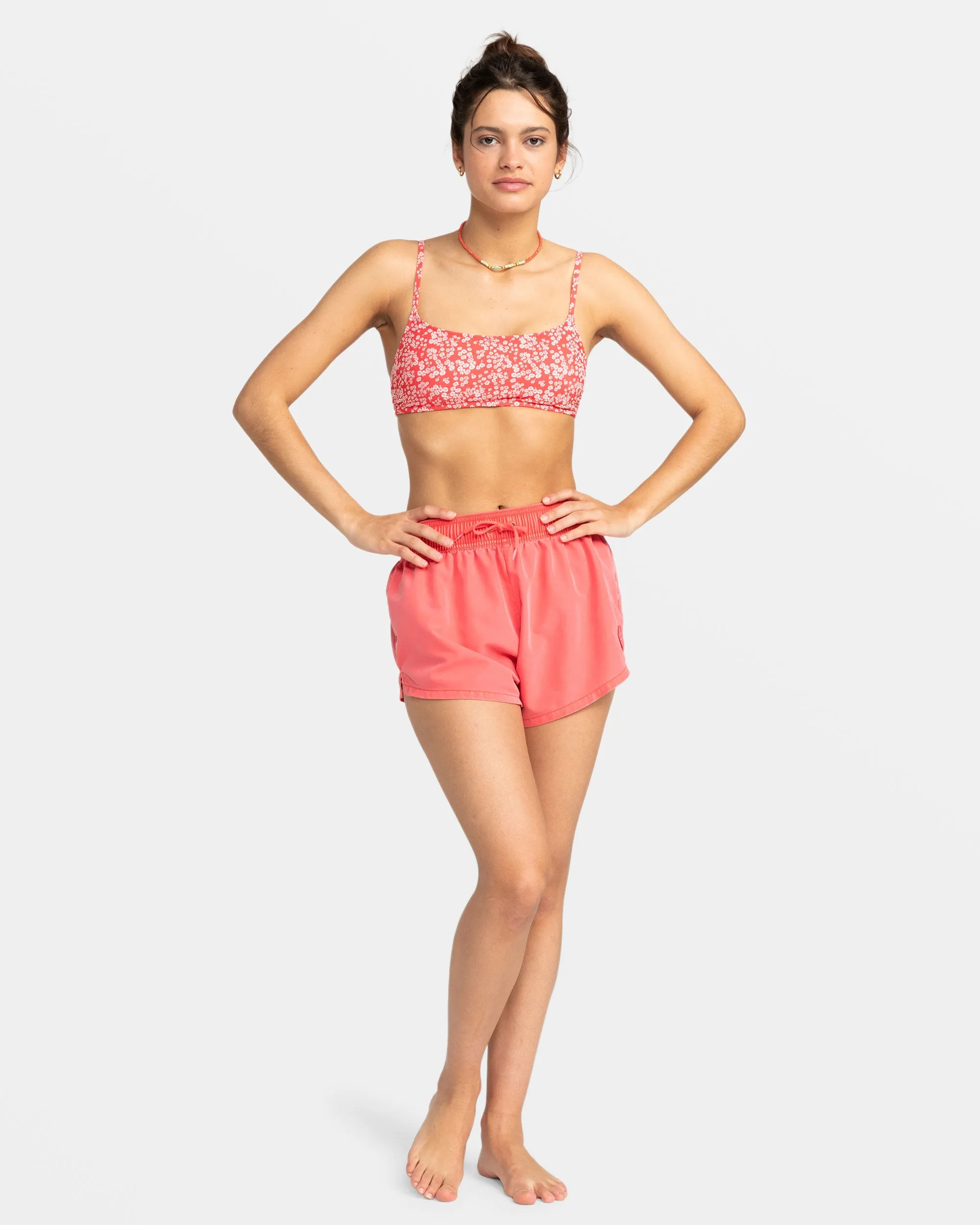 No Bad Waves 2" Boardshorts - Hibiscus sold by Roxy product image thumbnail 3