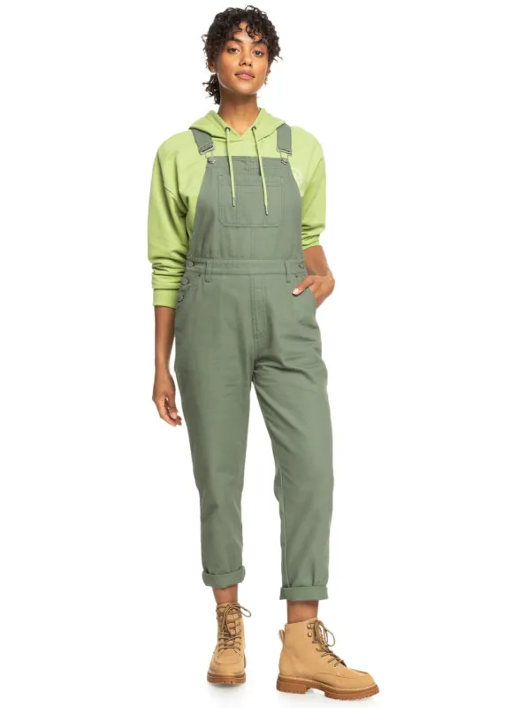Eternal Change Overalls - Agave Green sold by Roxy