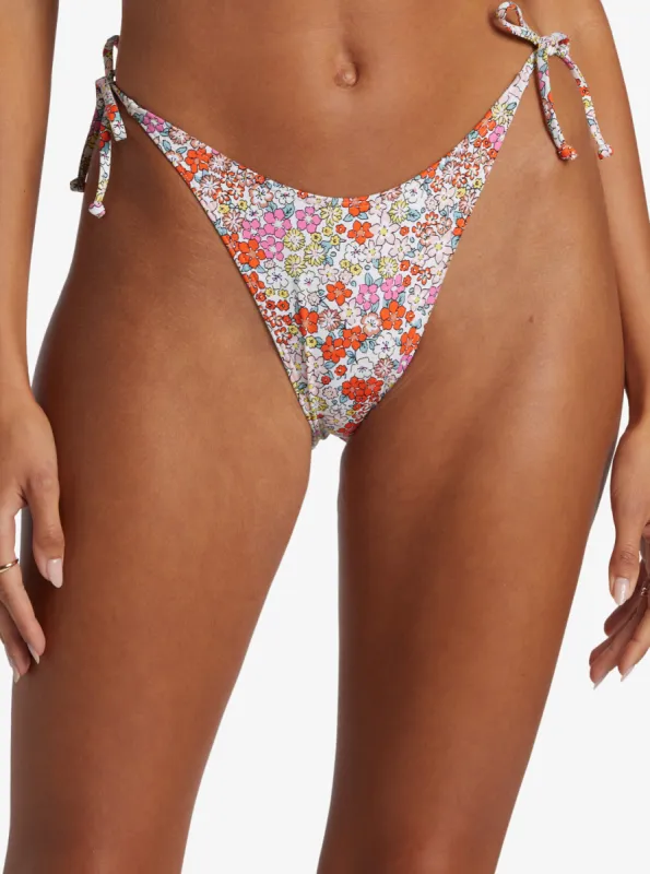 Printed Beach Classics Cheeky Bikini Bottom - Tiger Lily Autumn Ditsy sold by Roxy