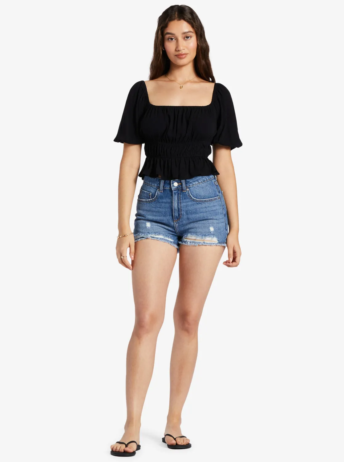 Warm Winds Crop Top - Anthracite sold by Roxy product image thumbnail 4