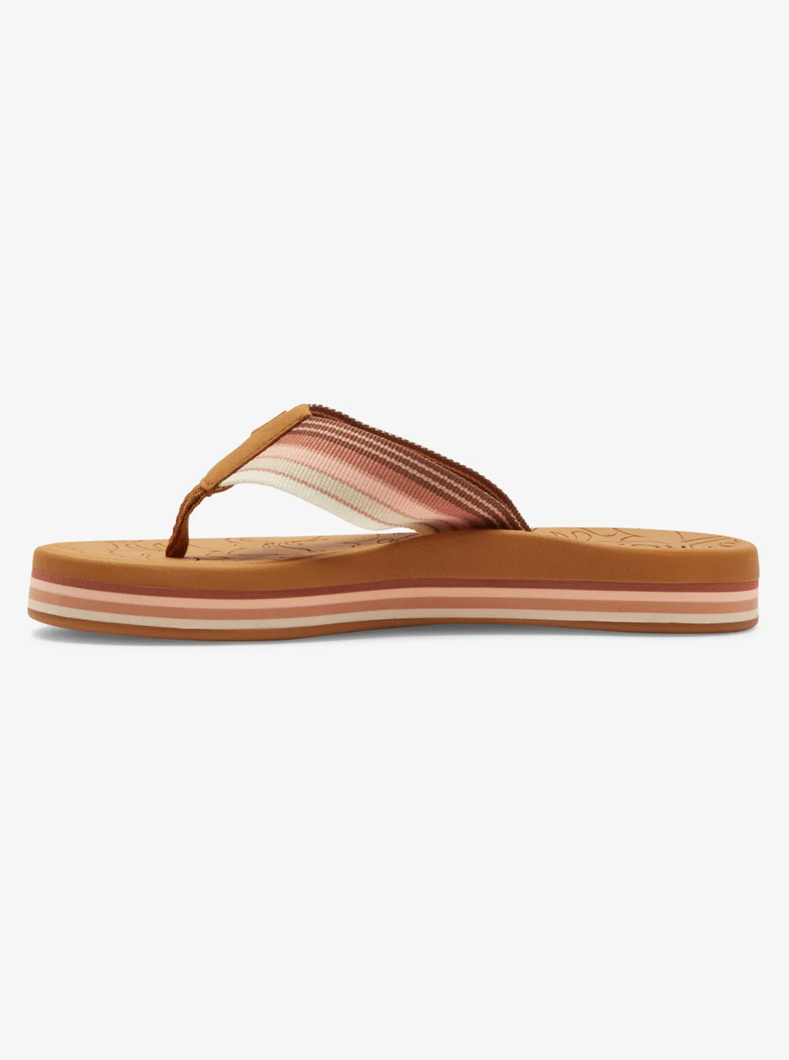 Colbee Hi Sandals - Dk Choc/Pink sold by Roxy product image thumbnail 3