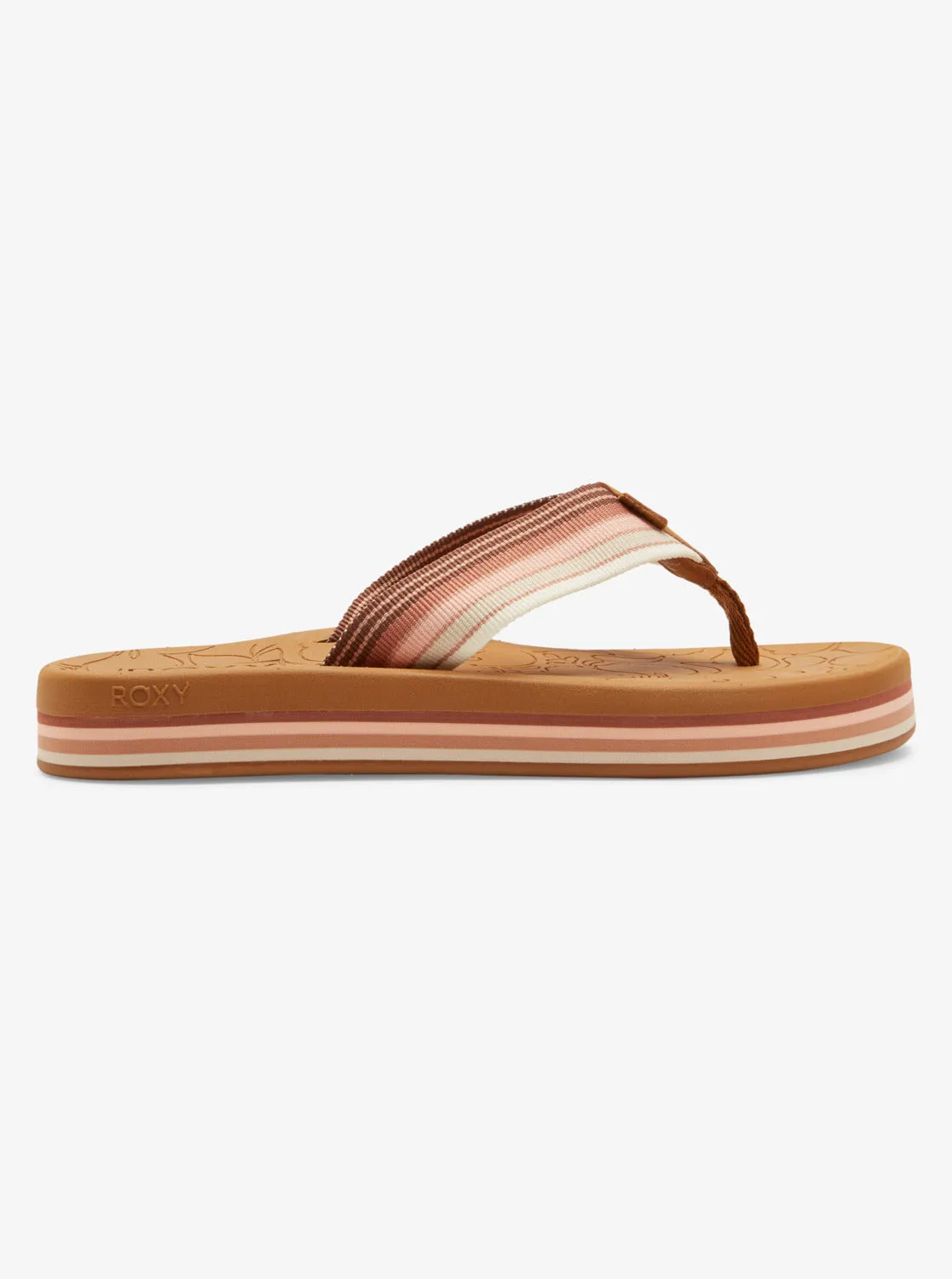 Colbee Hi Sandals - Dk Choc/Pink sold by Roxy product image thumbnail 2