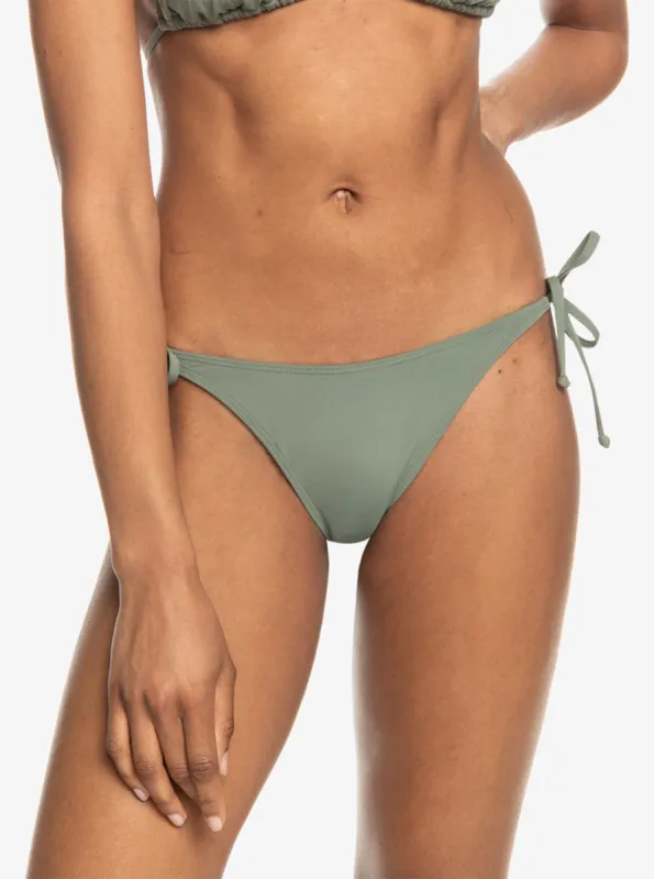 Beach Classics Cheeky Bikini Bottom - Agave Green sold by Roxy