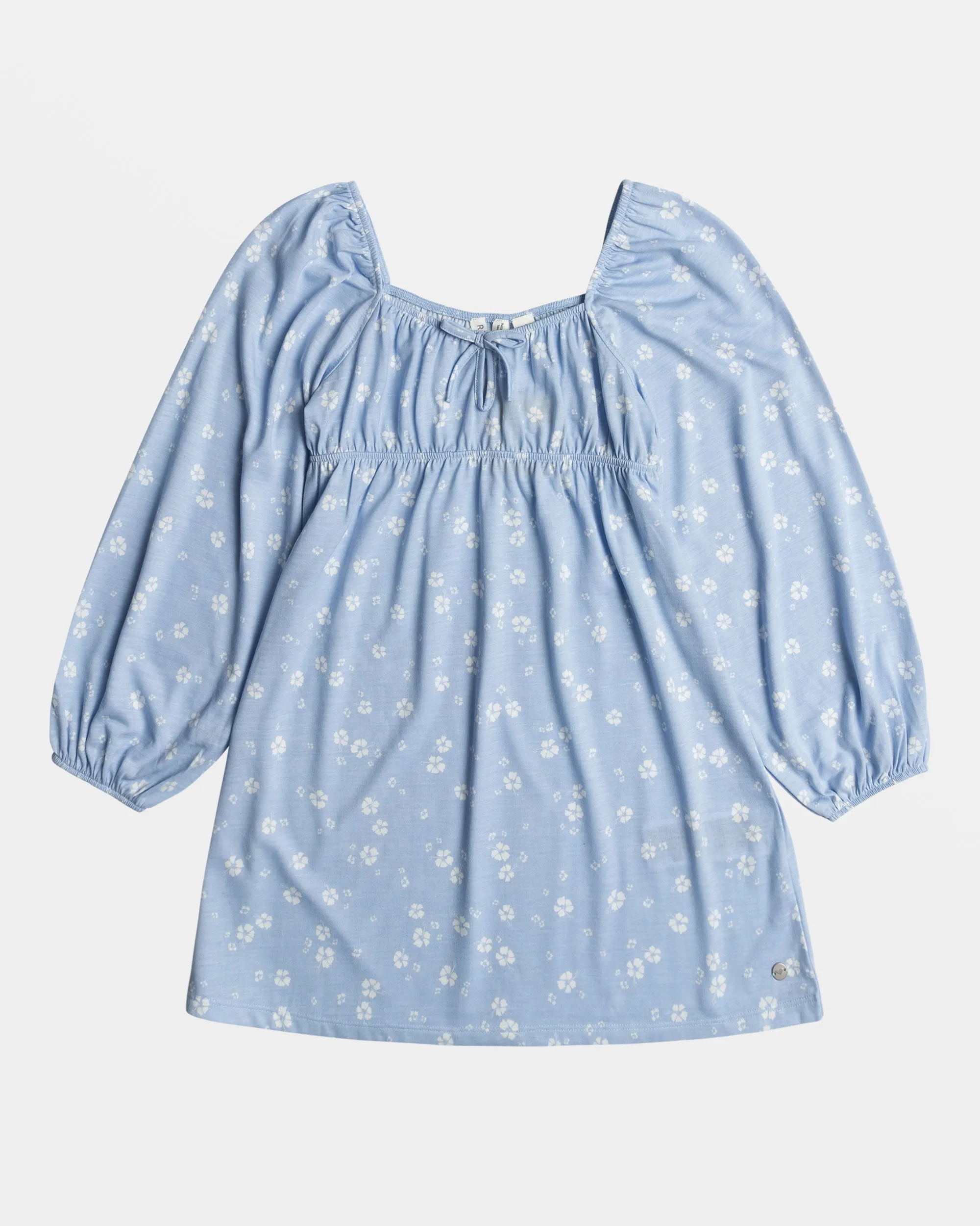 Girls 4-16 Girl On The Moon Dress - Bel Air Blue New Dreamer Rg sold by Roxy