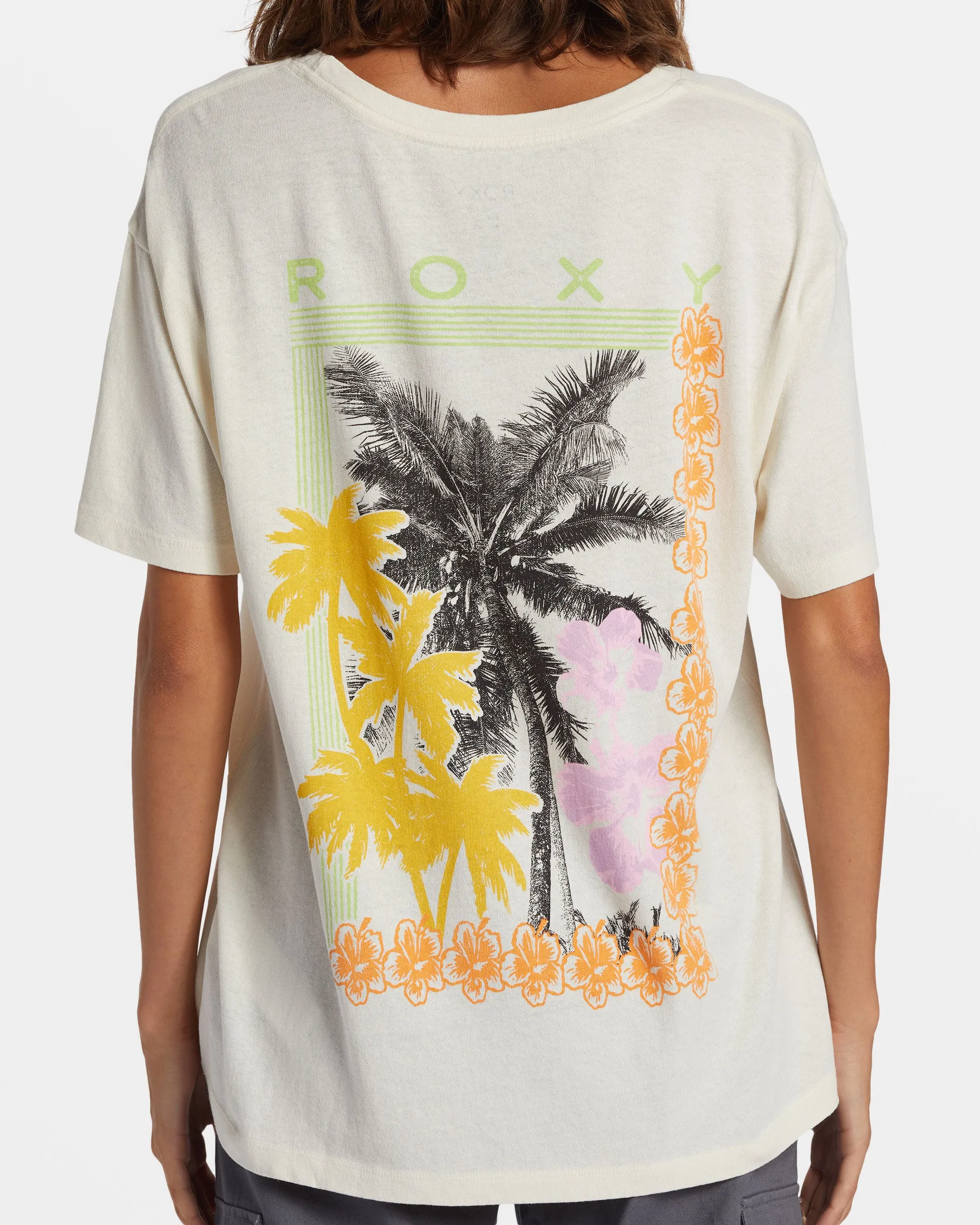 Tropic Daze T-Shirt - Egret sold by Roxy product image thumbnail 5