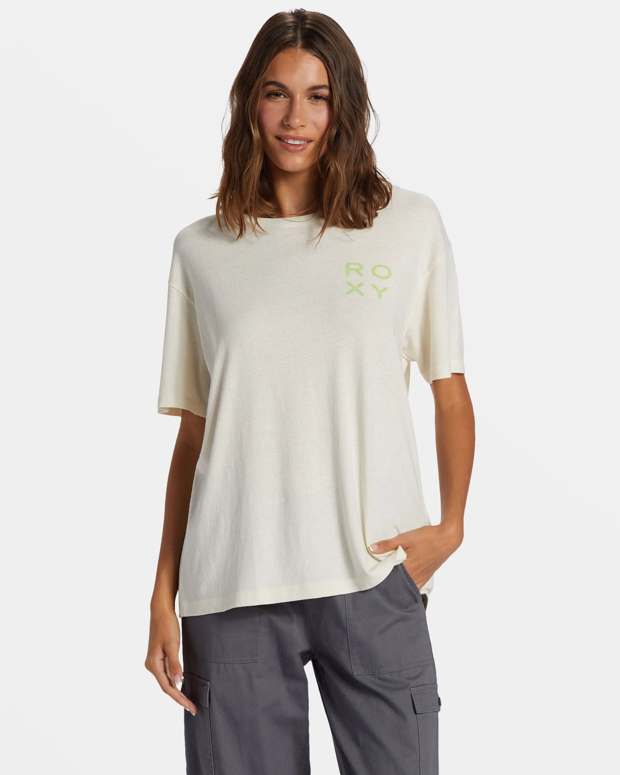 Tropic Daze T-Shirt - Egret sold by Roxy