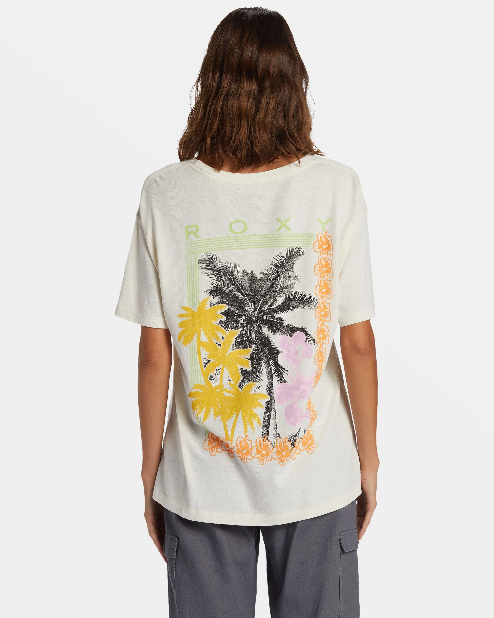 Tropic Daze T-Shirt - Egret sold by Roxy product image thumbnail 2
