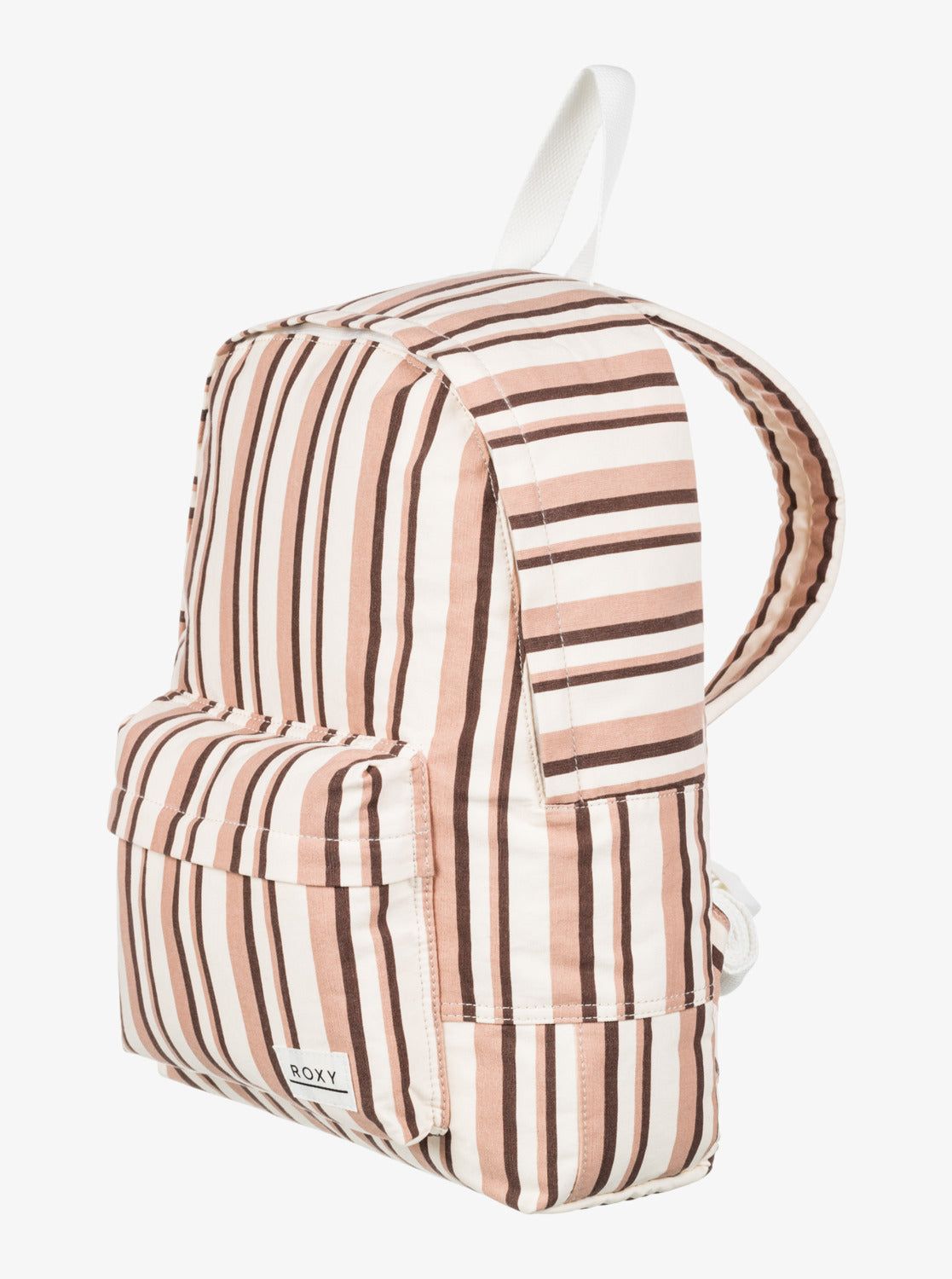 Sugar Baby Canvas Small Backpack - Root Beer Silk Caye Stripe sold by Roxy product image thumbnail 2