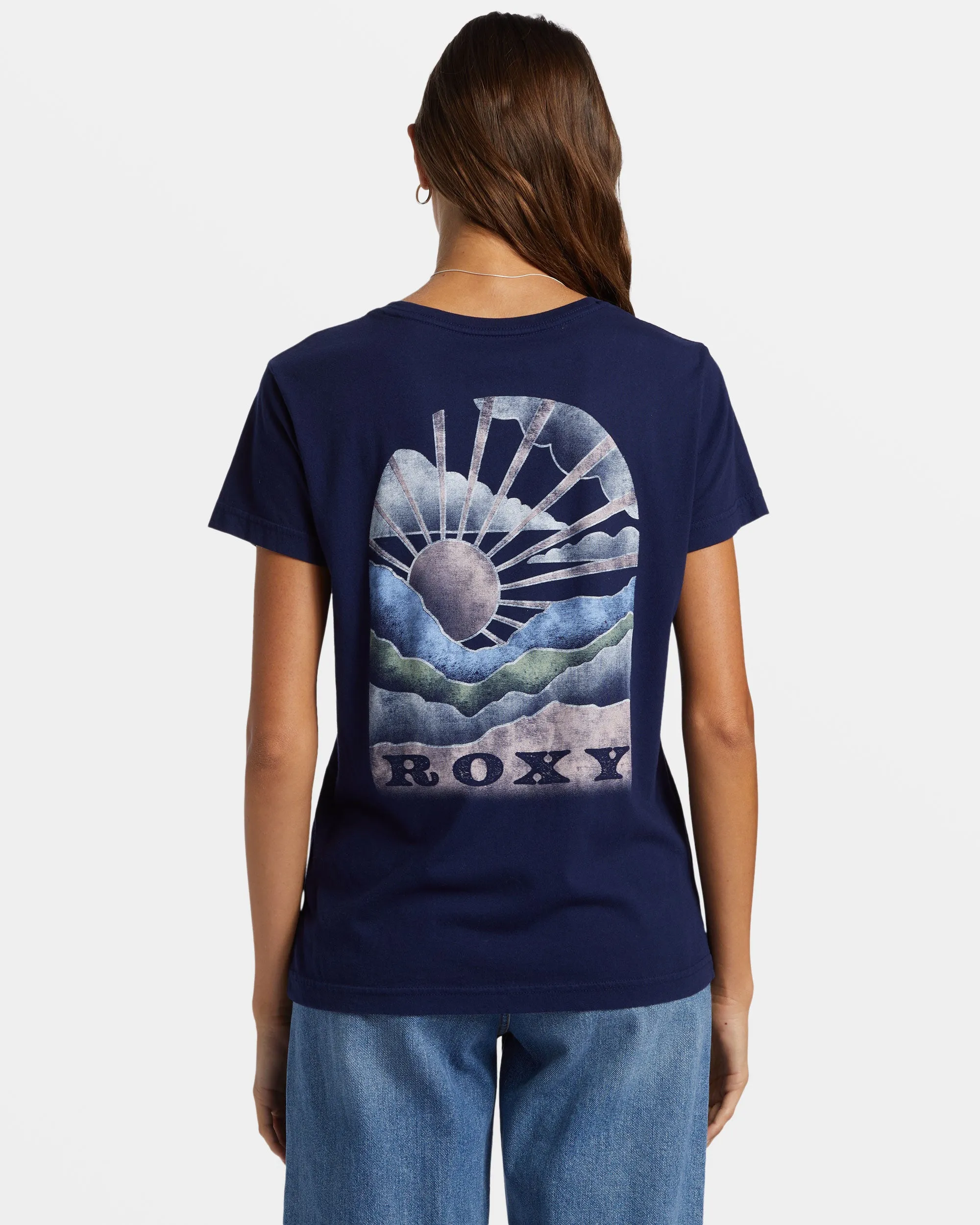 Get Lost In The Moment Boyfriend T-Shirt - Naval Academy sold by Roxy product image thumbnail 2