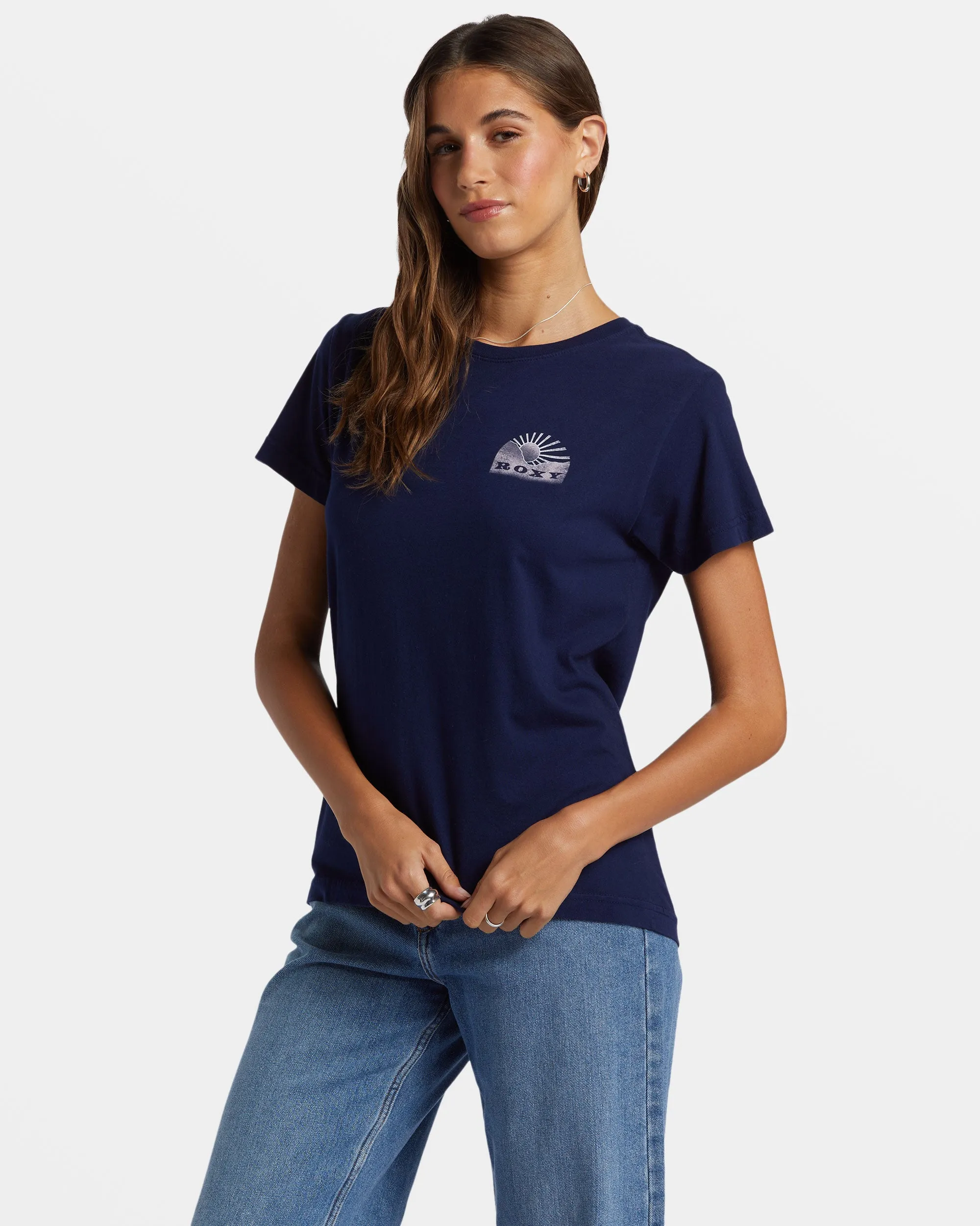 Get Lost In The Moment Boyfriend T-Shirt - Naval Academy sold by Roxy product image thumbnail 4
