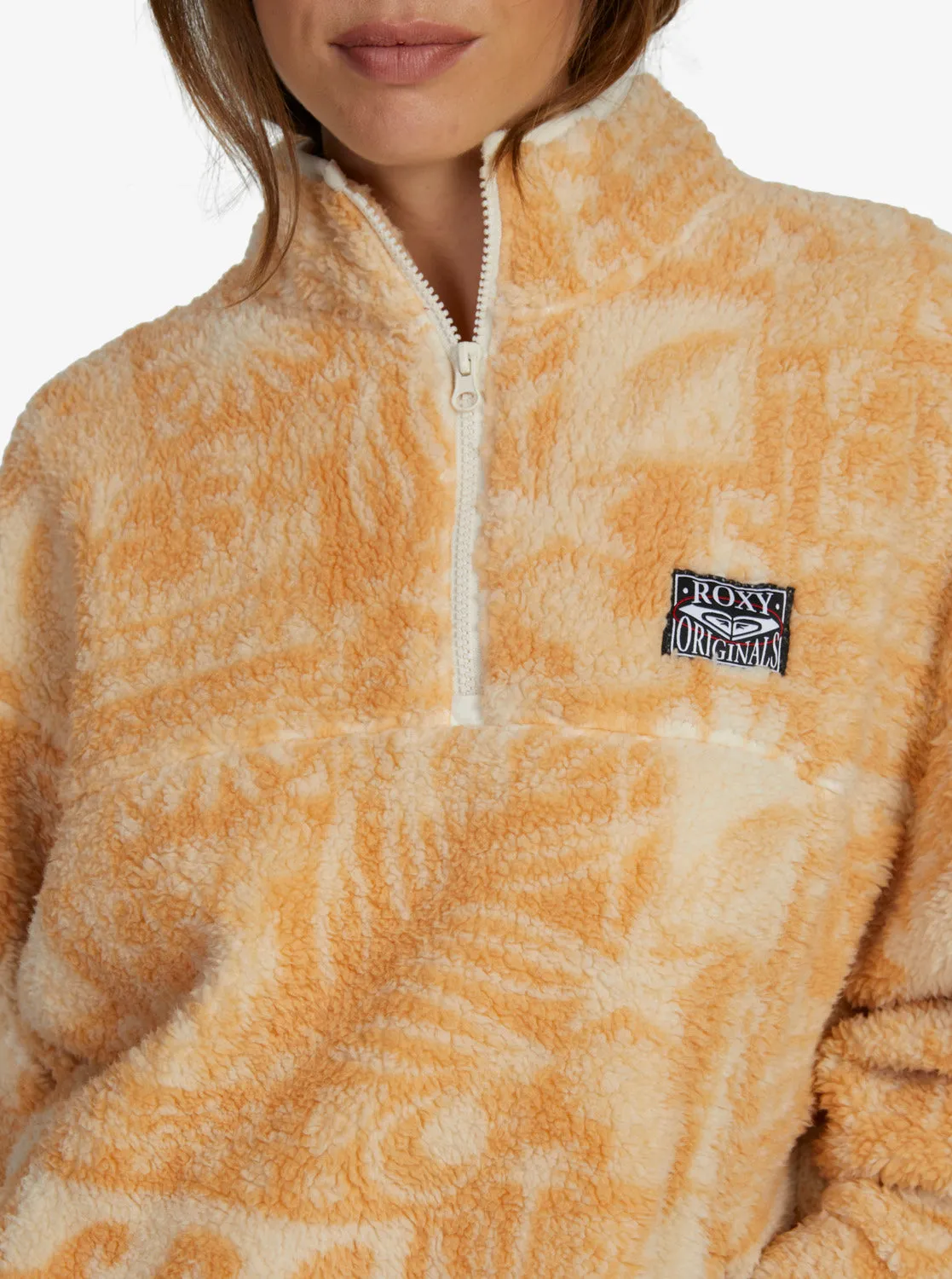 Jive Talking Polar Fleece - Tapioca Totally Iconic sold by Roxy product image thumbnail 5