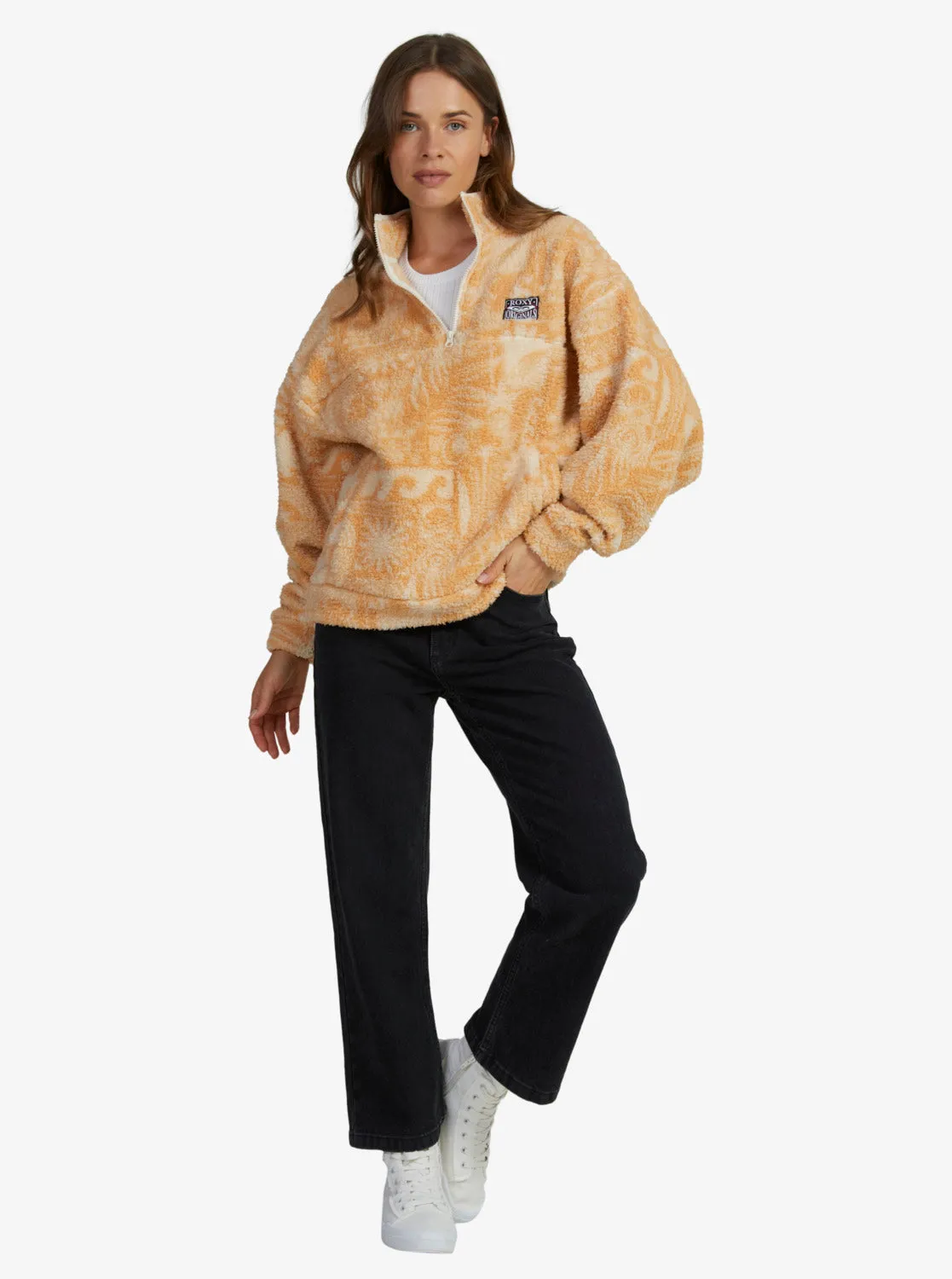 Jive Talking Polar Fleece - Tapioca Totally Iconic sold by Roxy product image thumbnail 2