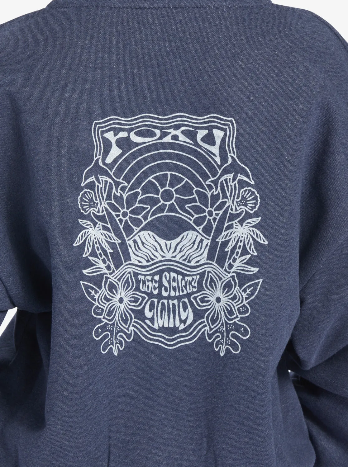 Girls 4-16 Better Mistakes B Zip-Up Hoodie - Mood Indigo sold by Roxy product image thumbnail 3