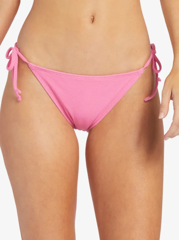 Hawaiian Heat Cheeky Bikini Bottoms - Shocking Pink sold by Roxy
