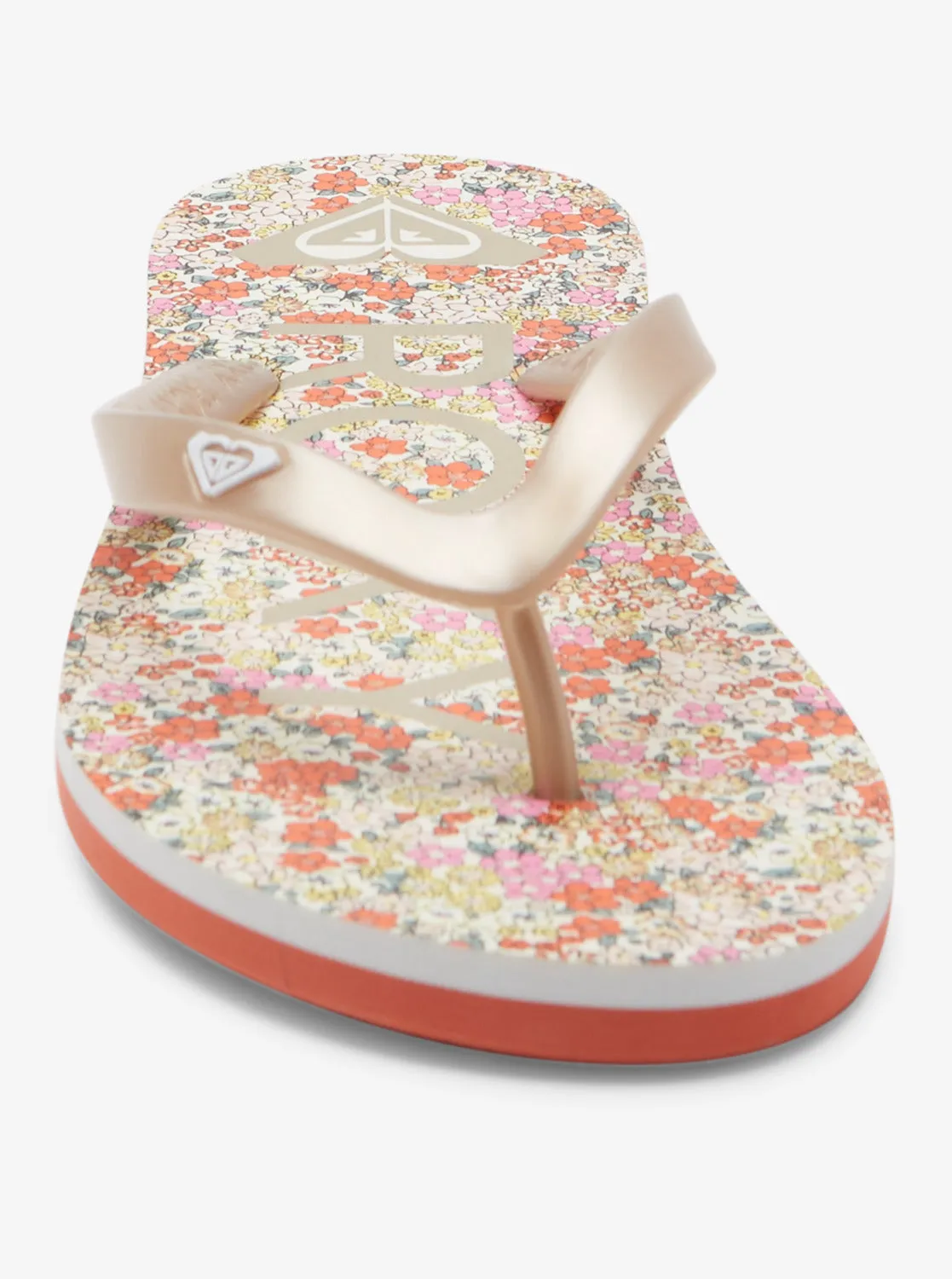 Tahiti Flip-Flops - White/Red Orange sold by Roxy product image thumbnail 5