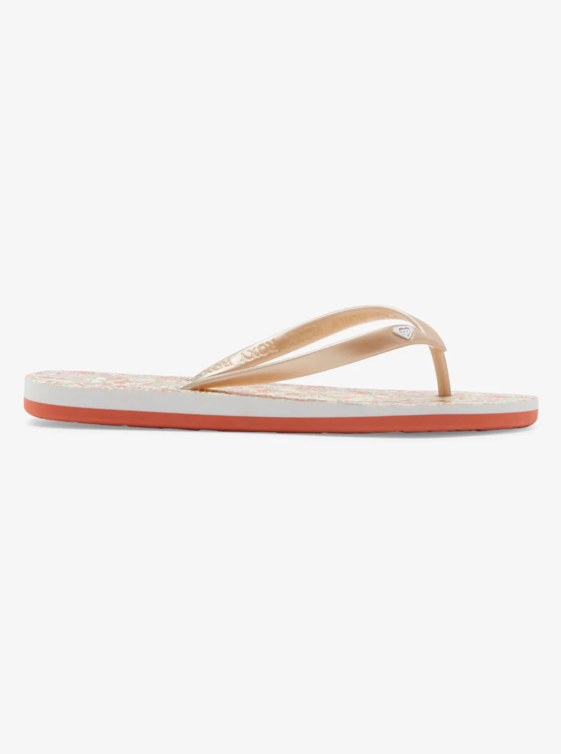 Tahiti Flip-Flops - White/Red Orange sold by Roxy product image thumbnail 2