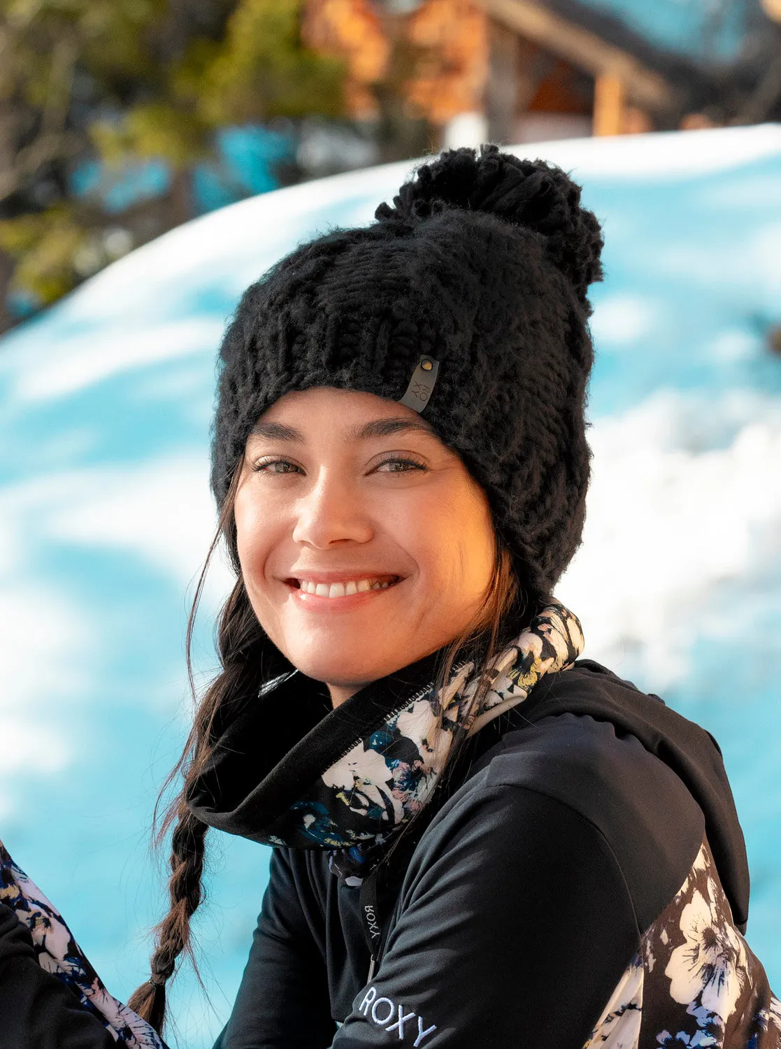 Winter Beanie - True Black sold by Roxy product image thumbnail 4