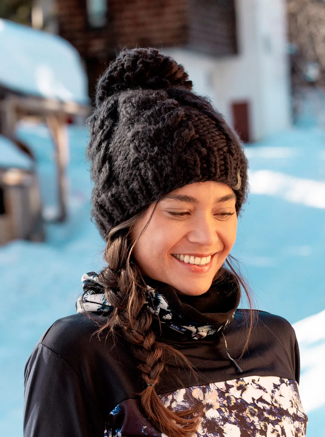 Winter Beanie - True Black sold by Roxy product image thumbnail 5