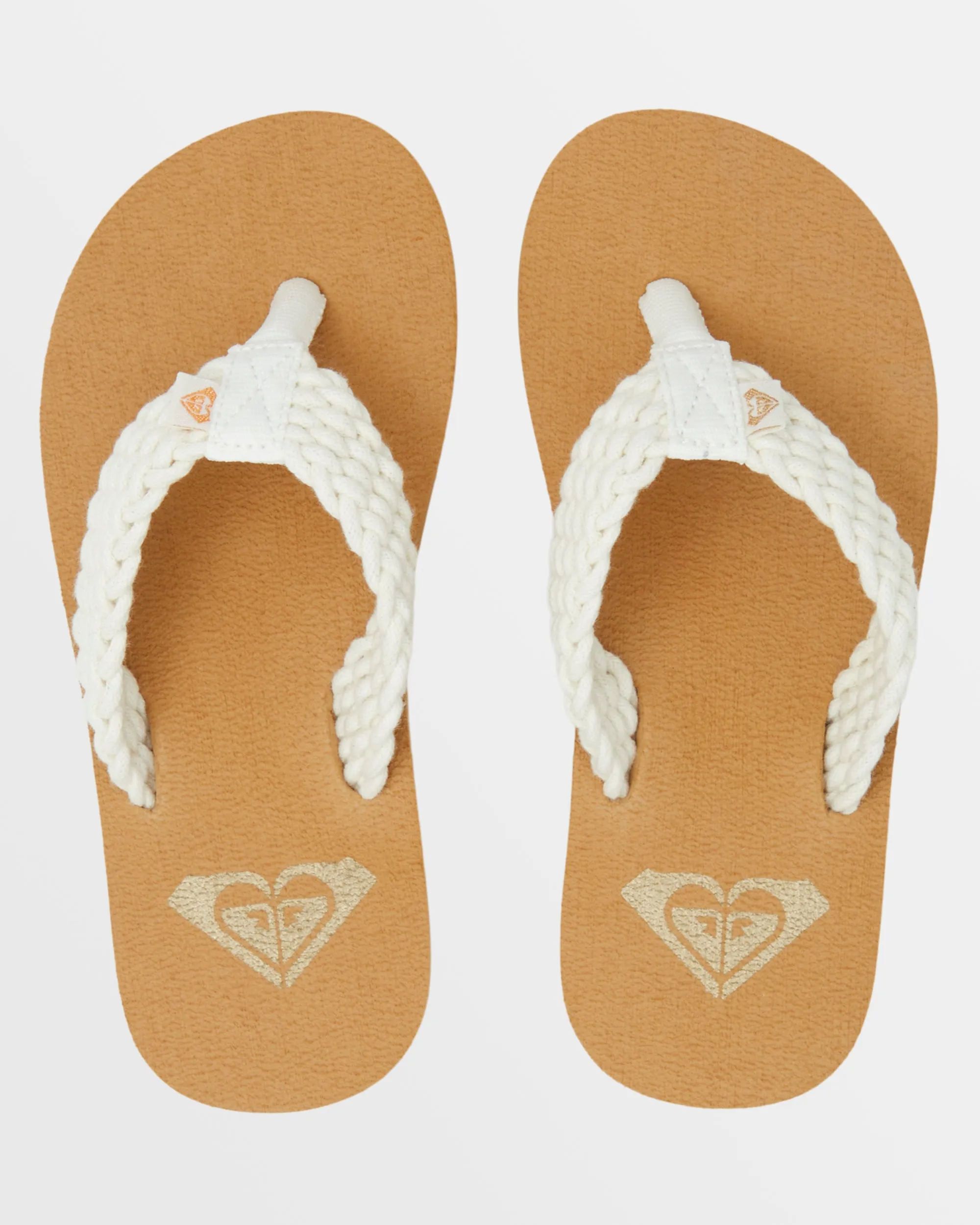 Girls Porto II Sandals - Cream sold by Roxy product image thumbnail 5