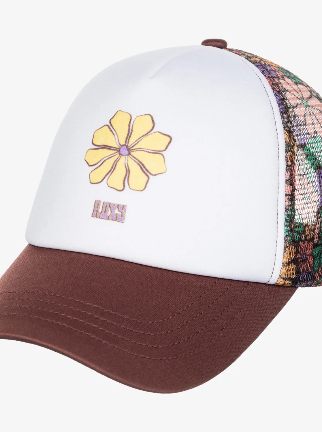 Donut Spain Trucker Hat - Root Beer All About Sol Mini sold by Roxy product image thumbnail 5