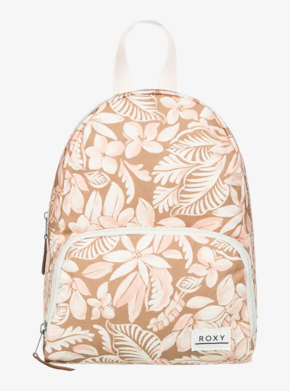 Always Core Canvas Extra Small Backpack - Egret Soft Tropics sold by Roxy