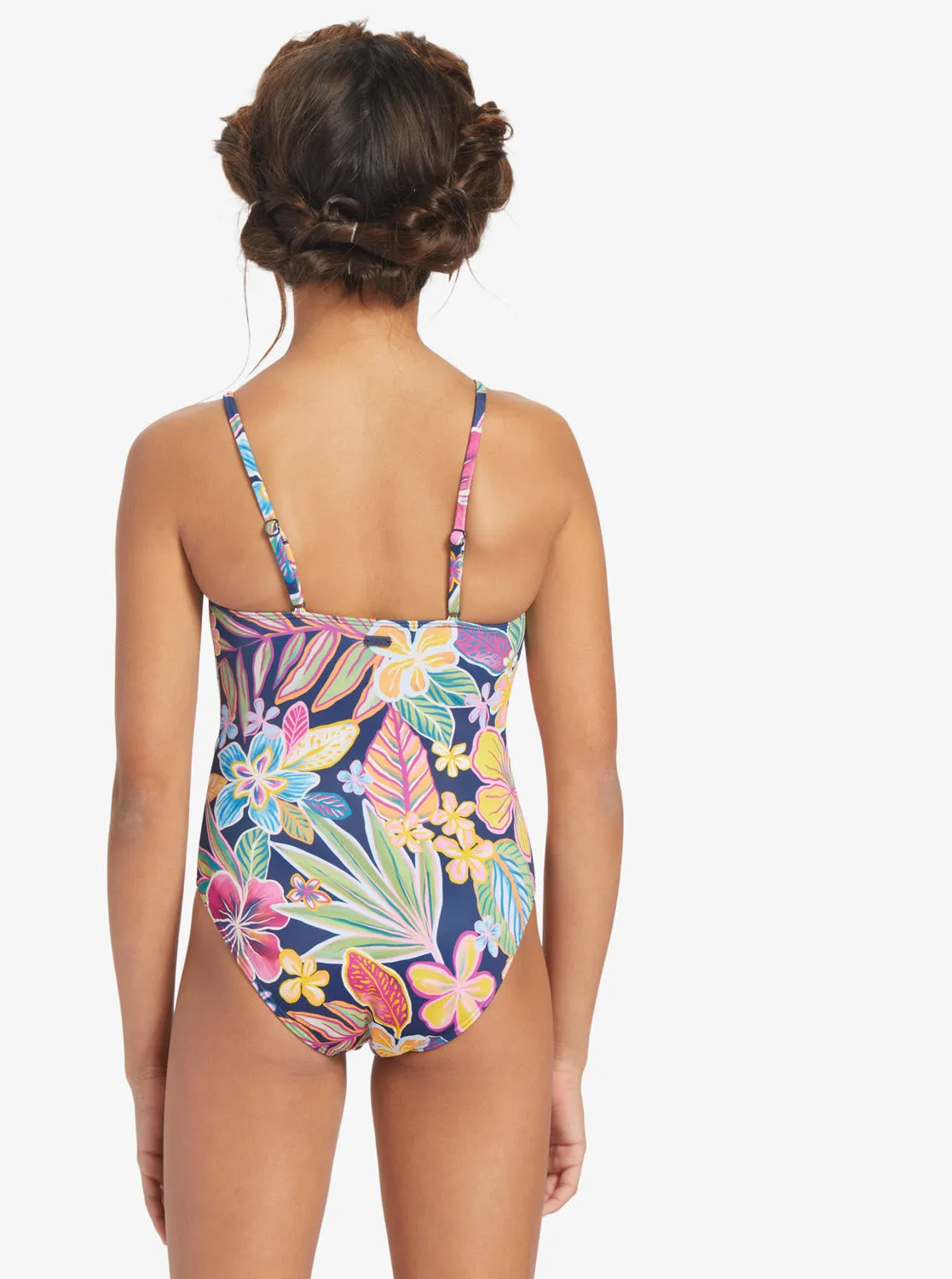 Girls 7-16 Paradise Trip One-Piece Swimsuit - Mood Indigotrue Paradise sold by Roxy product image thumbnail 5