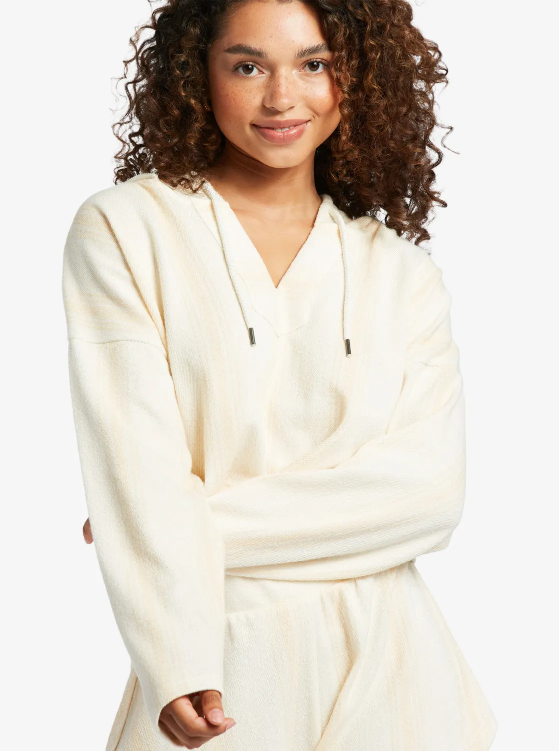 Drop A Wave Poncho Hoodie - Baja Stripe sold by Roxy product image thumbnail 3