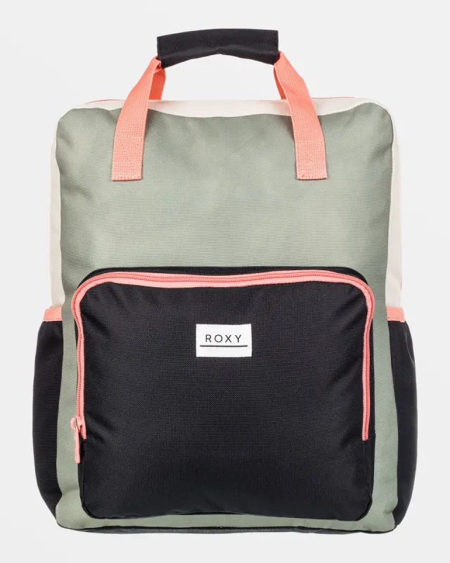 Better With Sun Medium Backpack - Oil Green sold by Roxy