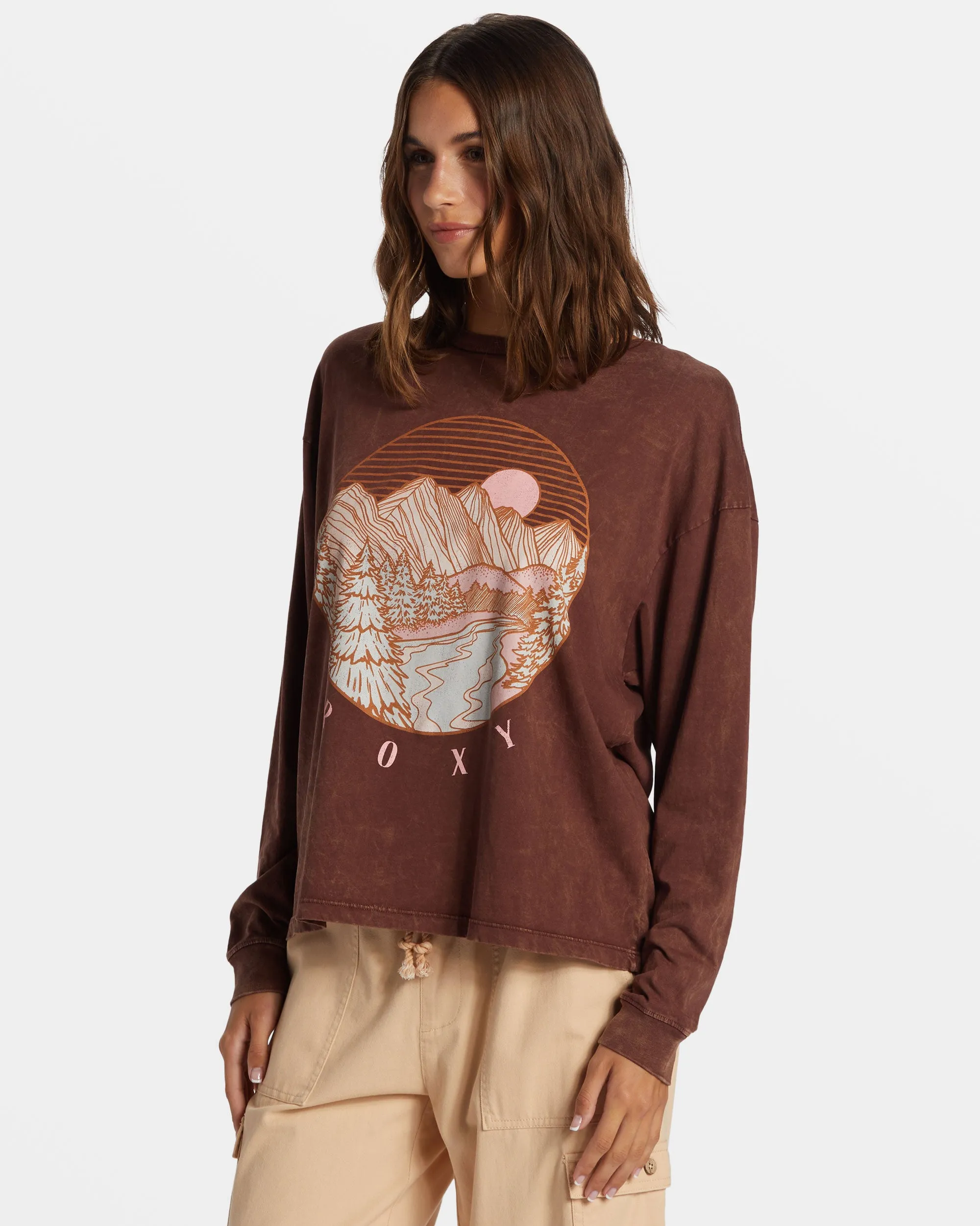 Alpine Paradise Long Sleeve T-Shirt - Fudgesickle sold by Roxy product image thumbnail 5