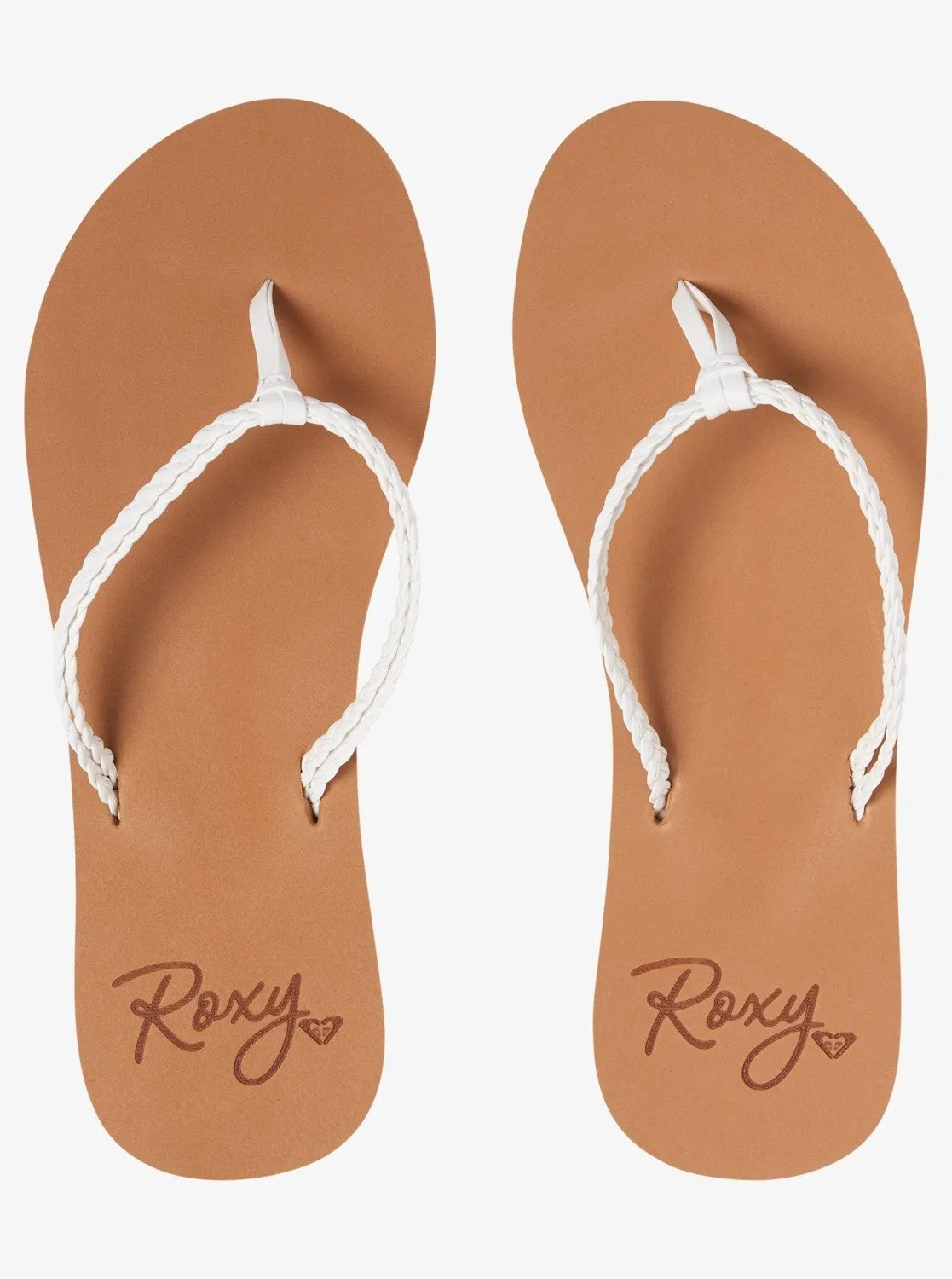 Costas Flip-Flops - White sold by Roxy product image thumbnail 3