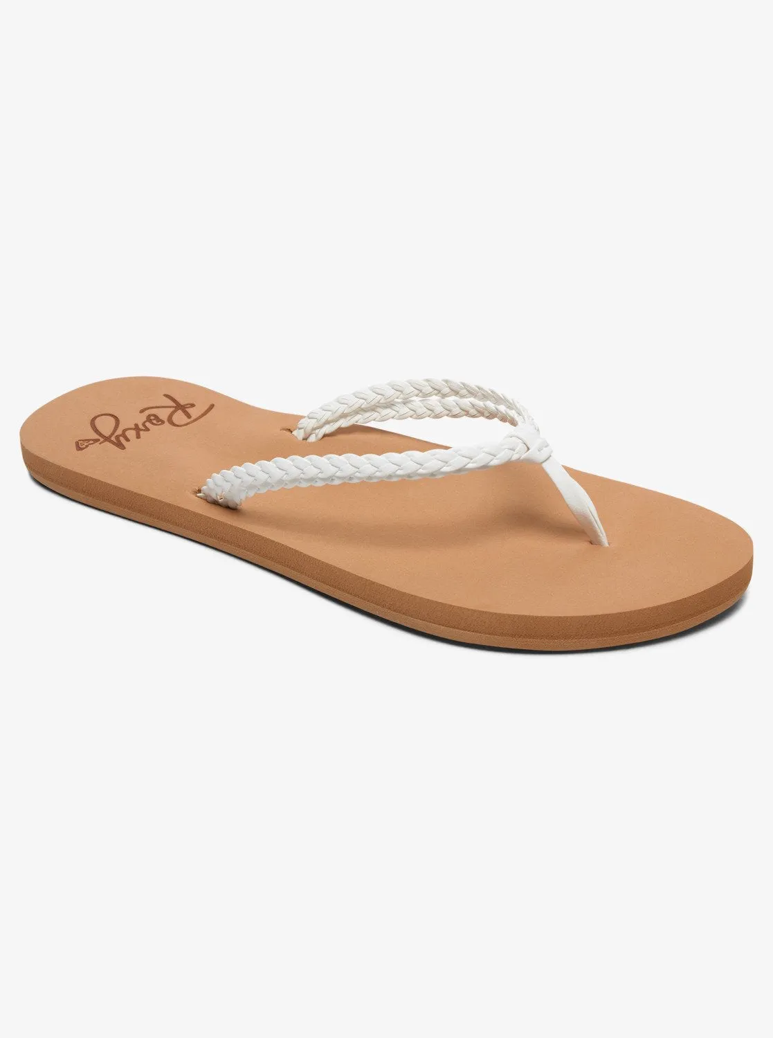 Costas Flip-Flops - White sold by Roxy