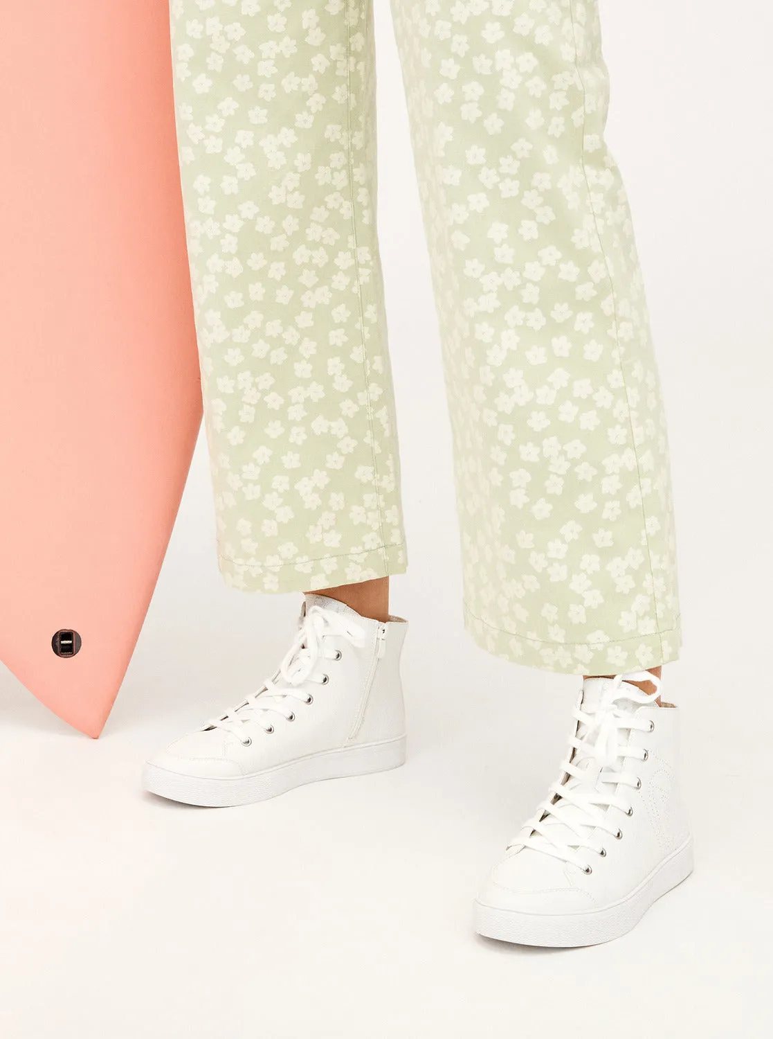 Coastal Cruisin Mid-Top Shoes - White sold by Roxy product image thumbnail 5