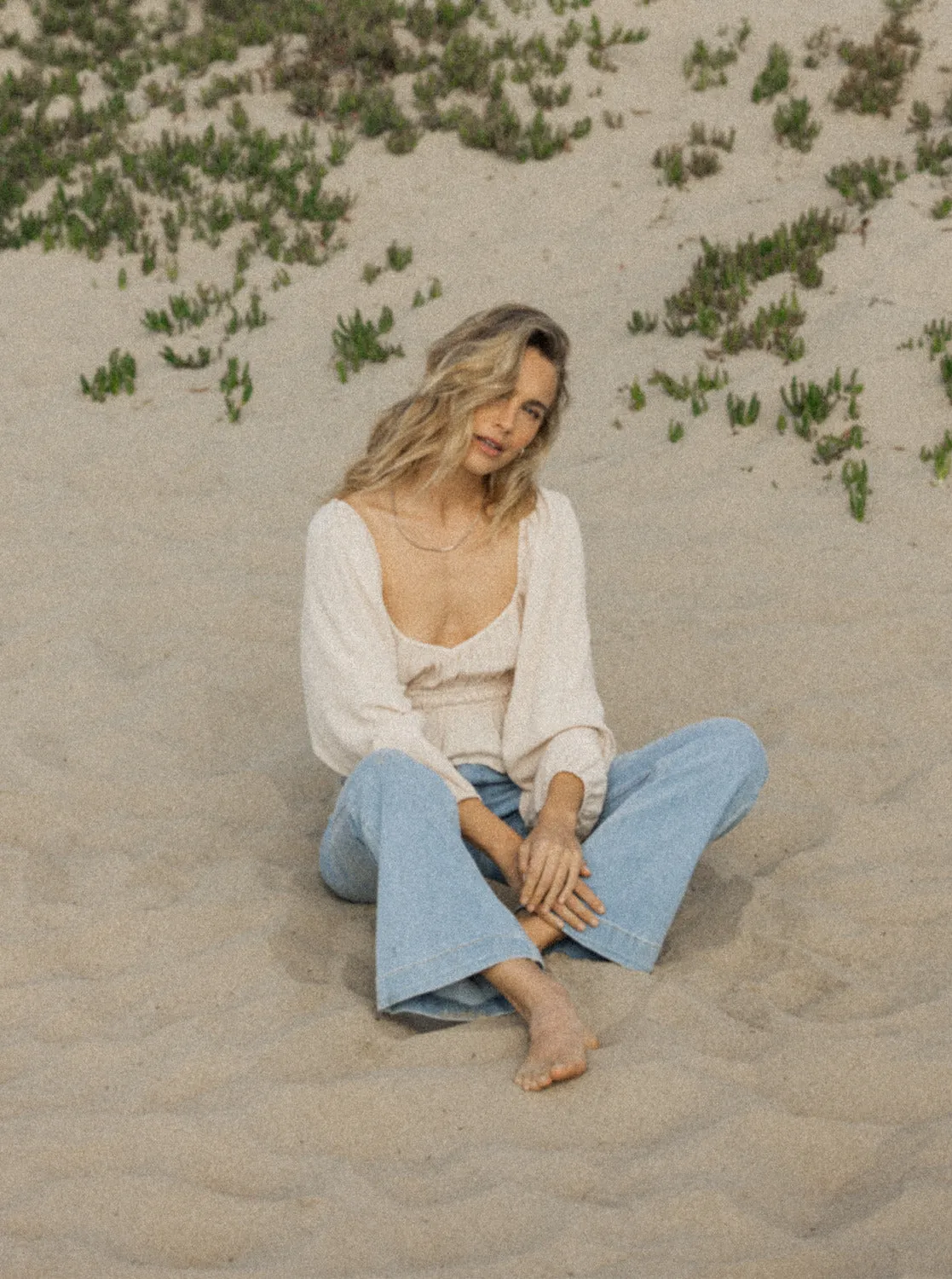 Cool Winds Woven Top Woven Top - Tapioca sold by Roxy product image thumbnail 4