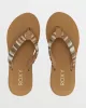 Tidepool Raffia Sandals - Fall Leaf Multi sold by Roxy