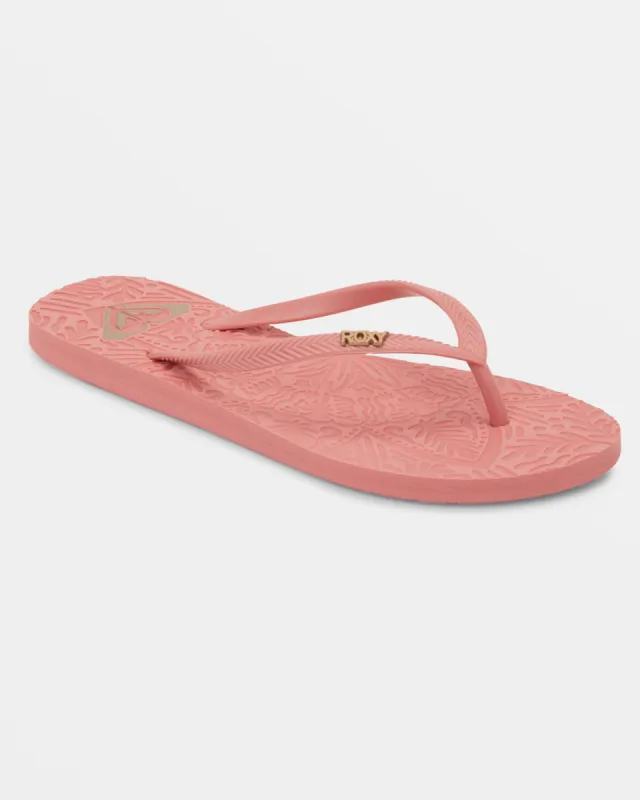 Antilles Flip Flops - Mauve Wine made by Roxy