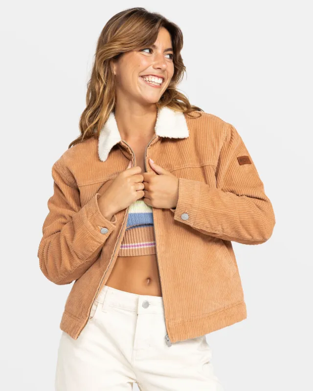 Desert Spirit Corduroy Jacket - Camel sold by Roxy