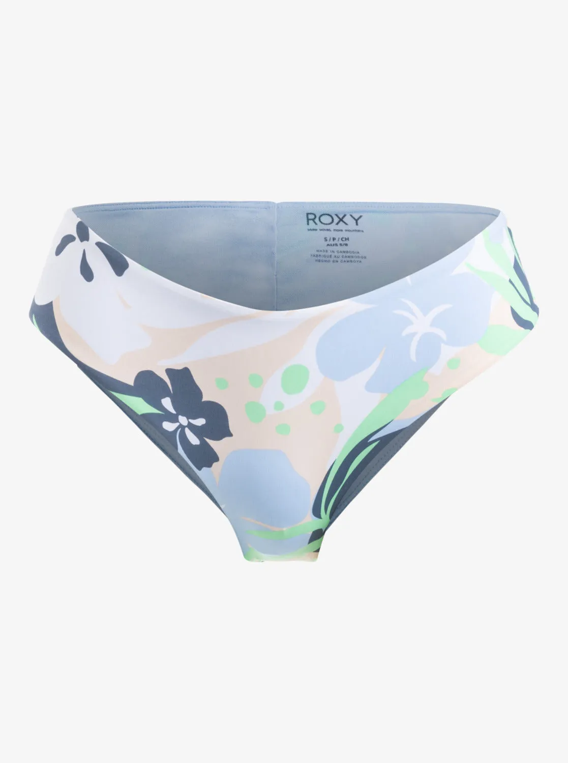 Printed Beach Classics V-Shape Cheeky Bikini Bottom - Vintage Indigo Archive Roxy sold by Roxy product image thumbnail 5