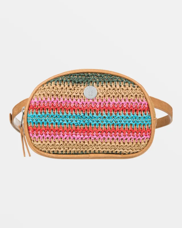 Coco Pearl Straw Waistpack - Natural sold by Roxy
