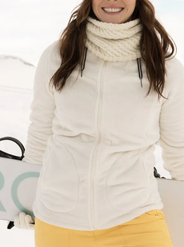 Tundra Technical Fleece - Egret made by Roxy