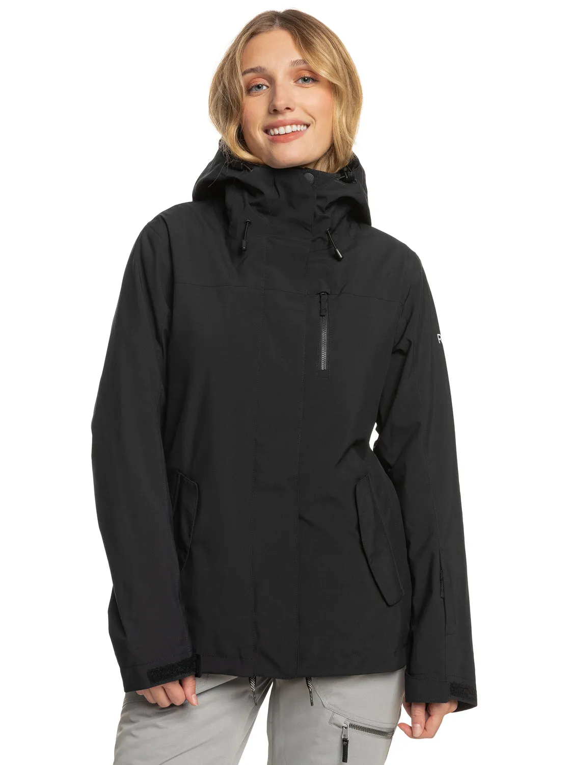 Roxy Jetty 3-In-1 Technical Snow Jacket - True Black sold by Roxy