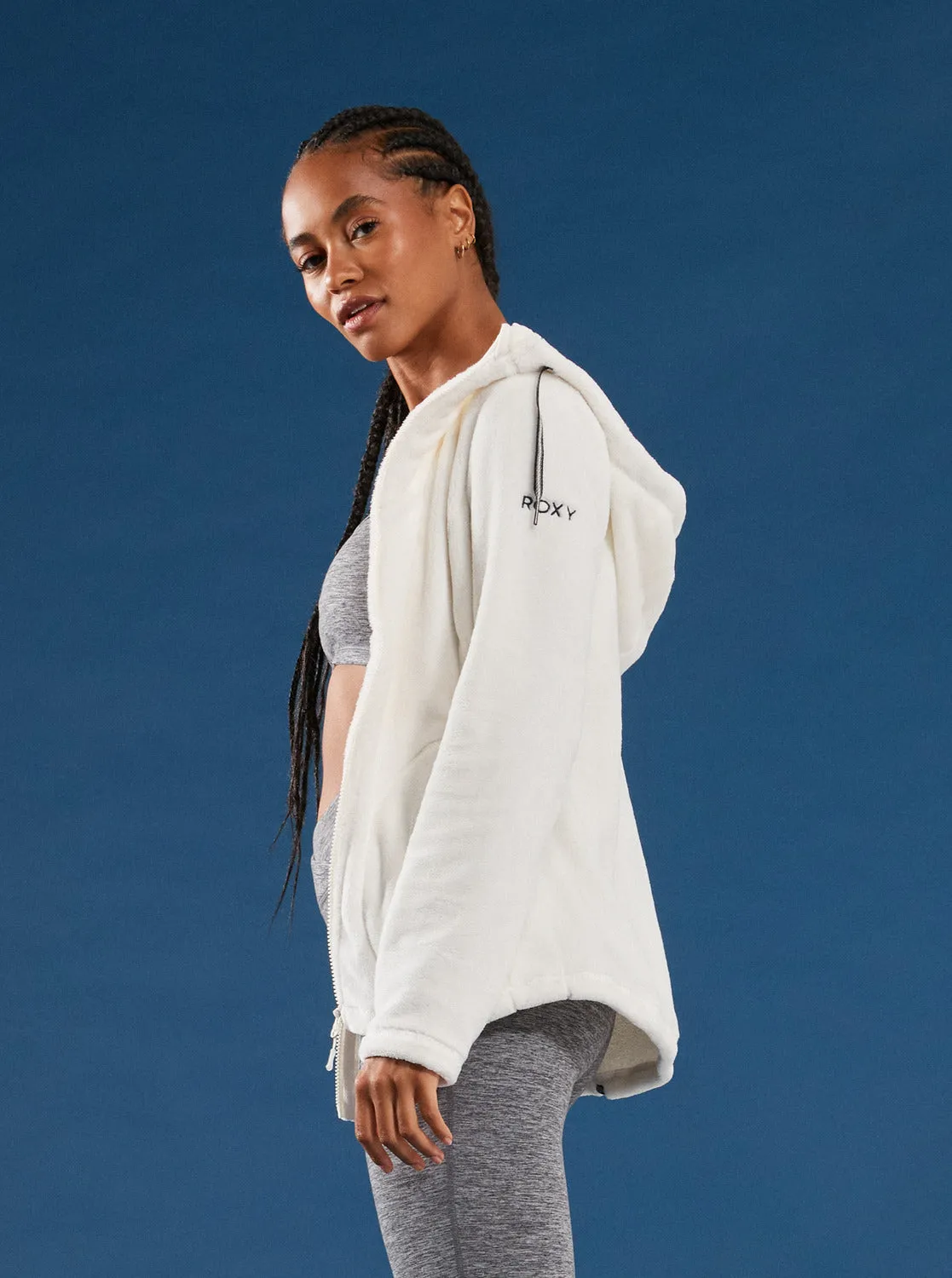 Tundra Technical Fleece - Egret sold by Roxy product image thumbnail 5