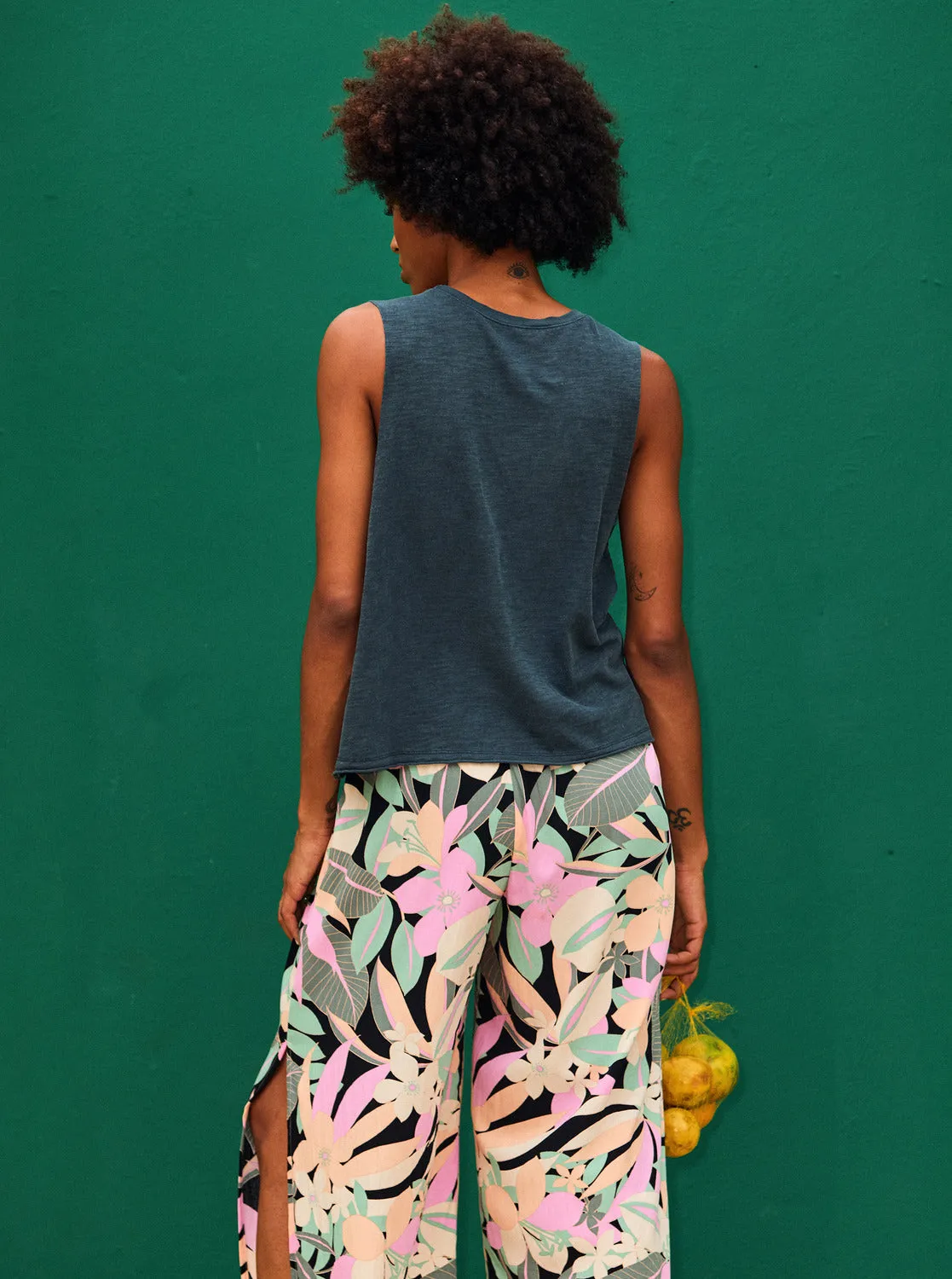 Beachy Days Muscle Tank - Anthracite sold by Roxy product image thumbnail 5
