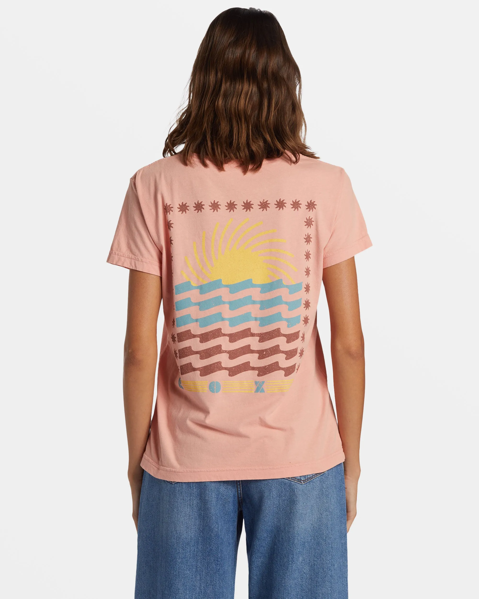 Sun Spun T-Shirt - Candlelight Peach sold by Roxy product image thumbnail 2