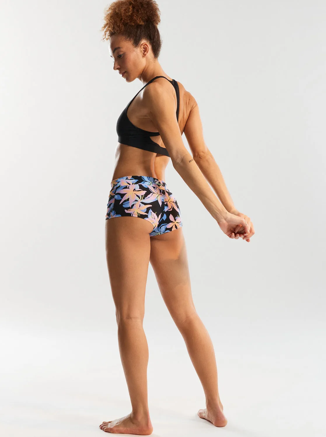 Roxy Active Shorty Bikini Bottoms - Anthracite Kiss sold by Roxy product image thumbnail 5