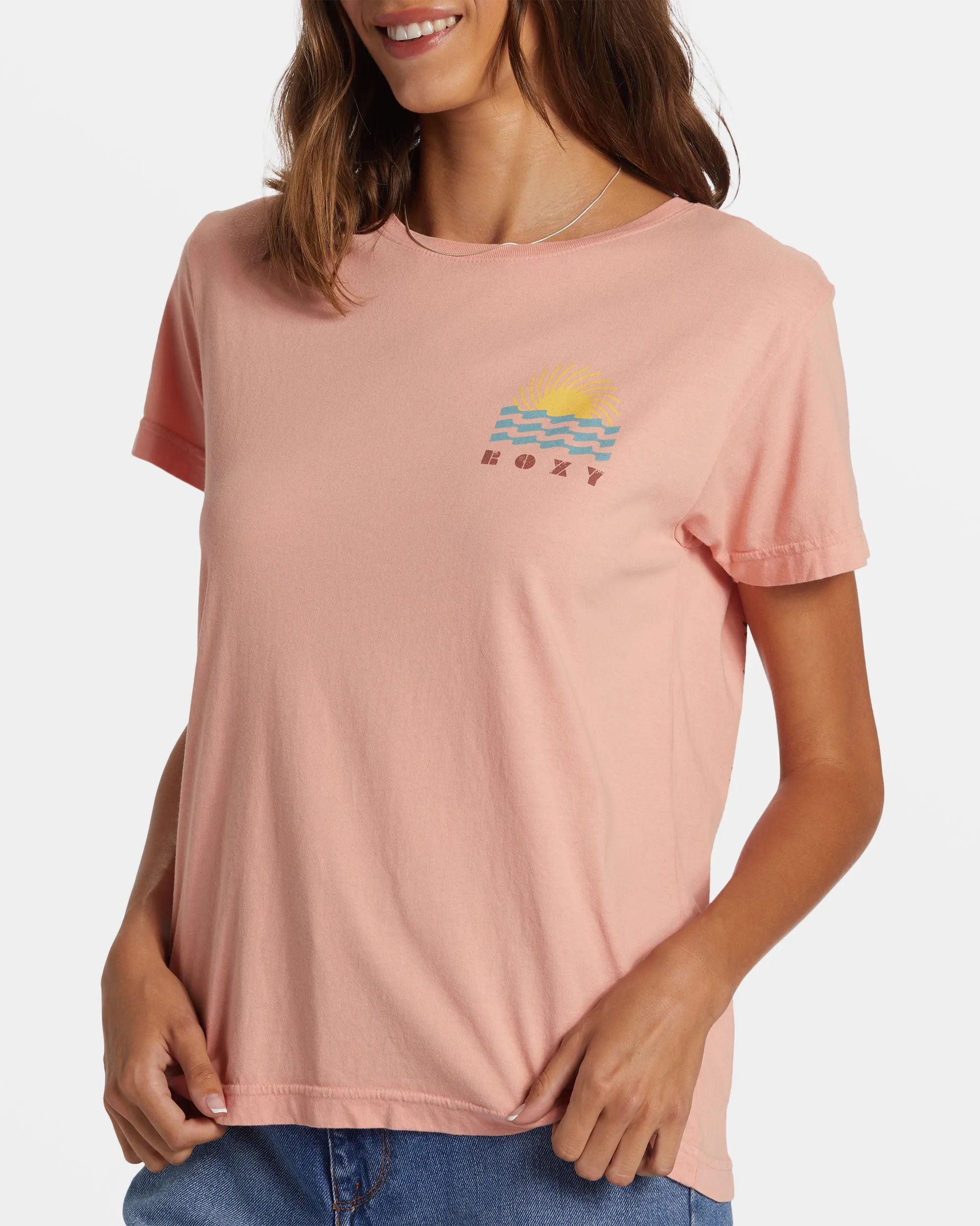 Sun Spun T-Shirt - Candlelight Peach sold by Roxy product image thumbnail 4