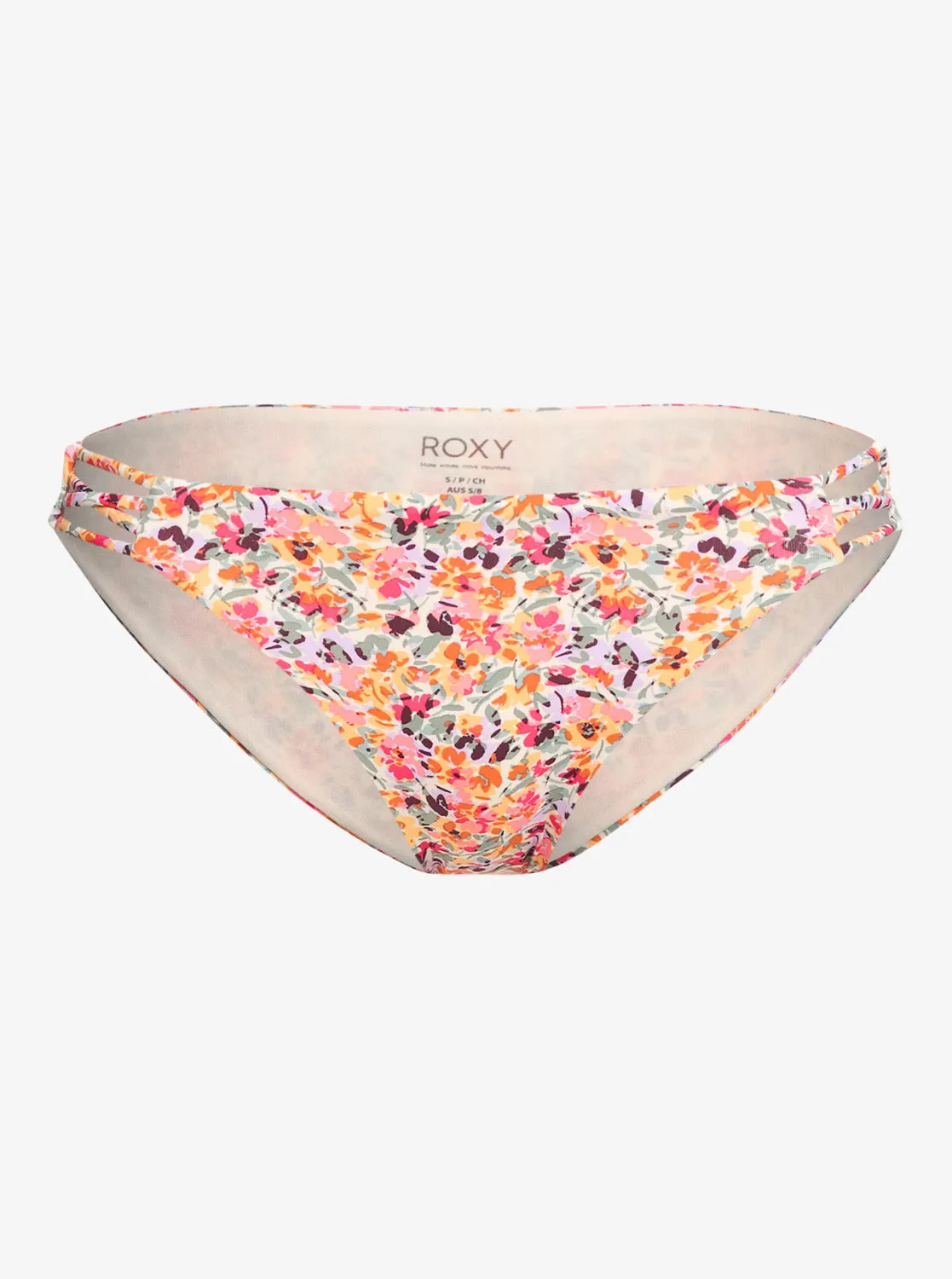 Printed Beach Classics Hipster Bikini Bottom - Pastel Rose Swept Up Floral sold by Roxy product image thumbnail 5