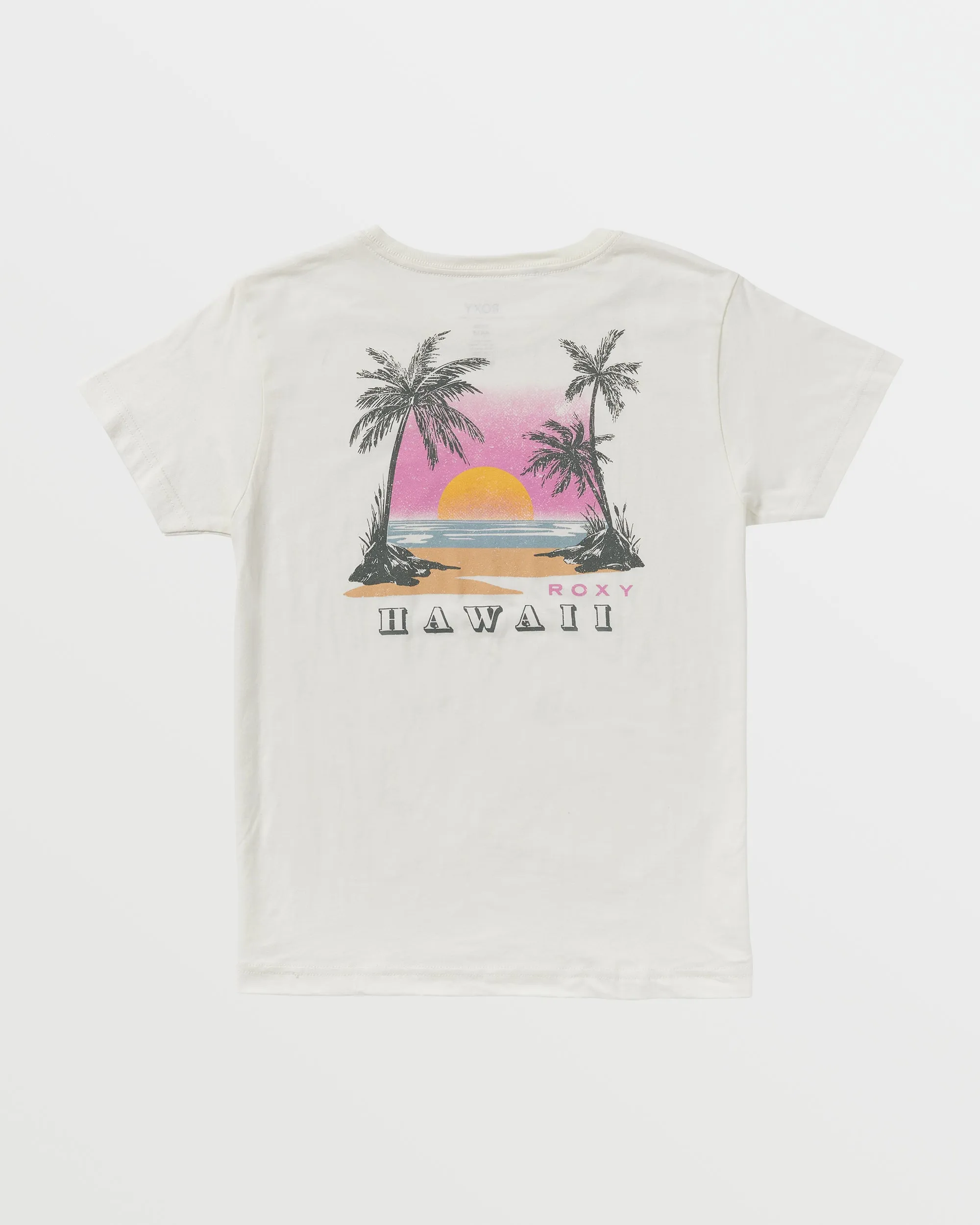 Sunset Beach Hawaii Boyfriend T-Shirt - Egret sold by Roxy product image thumbnail 2