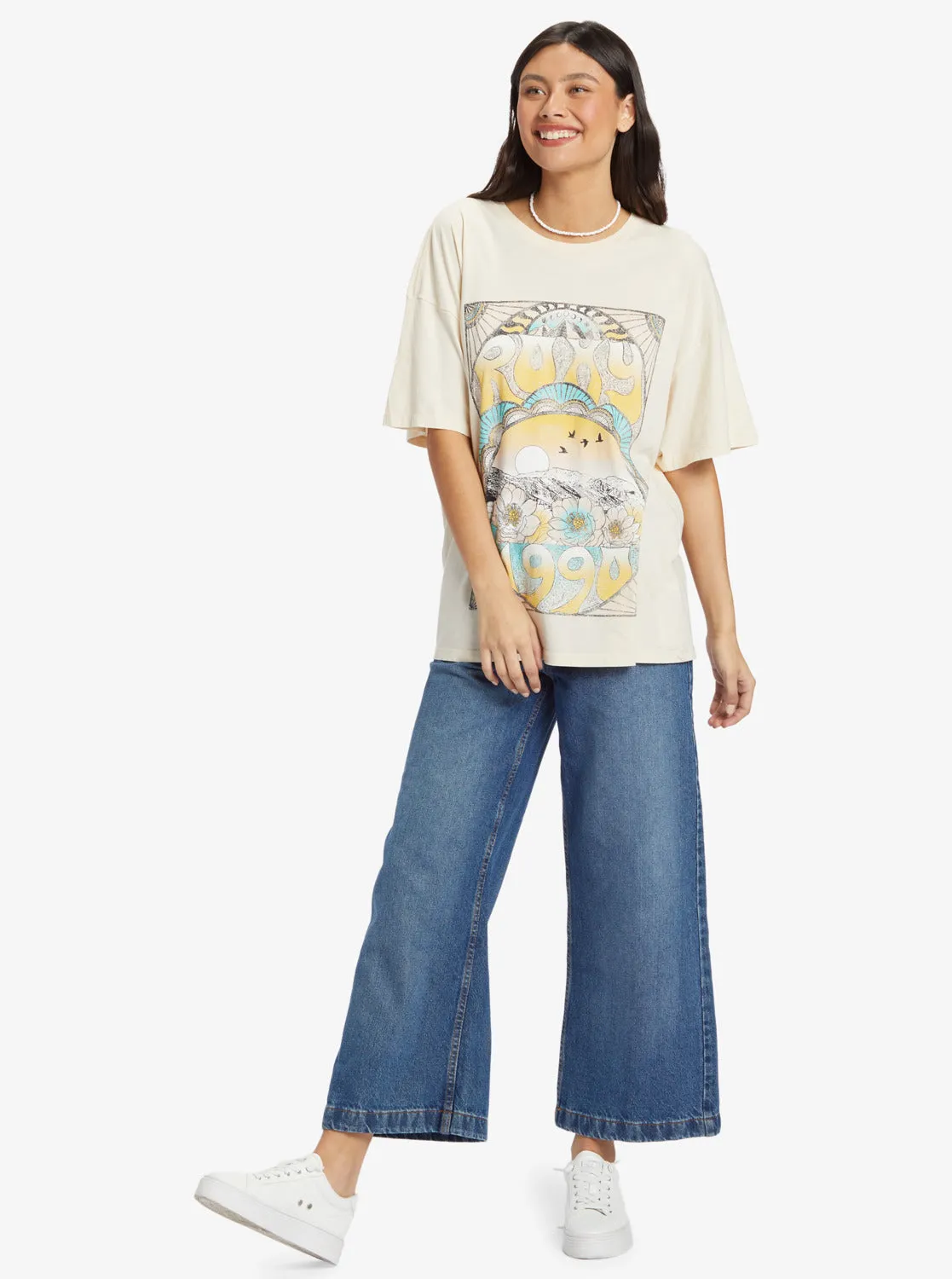 Desertscape T-Shirt - Tapioca sold by Roxy product image thumbnail 5