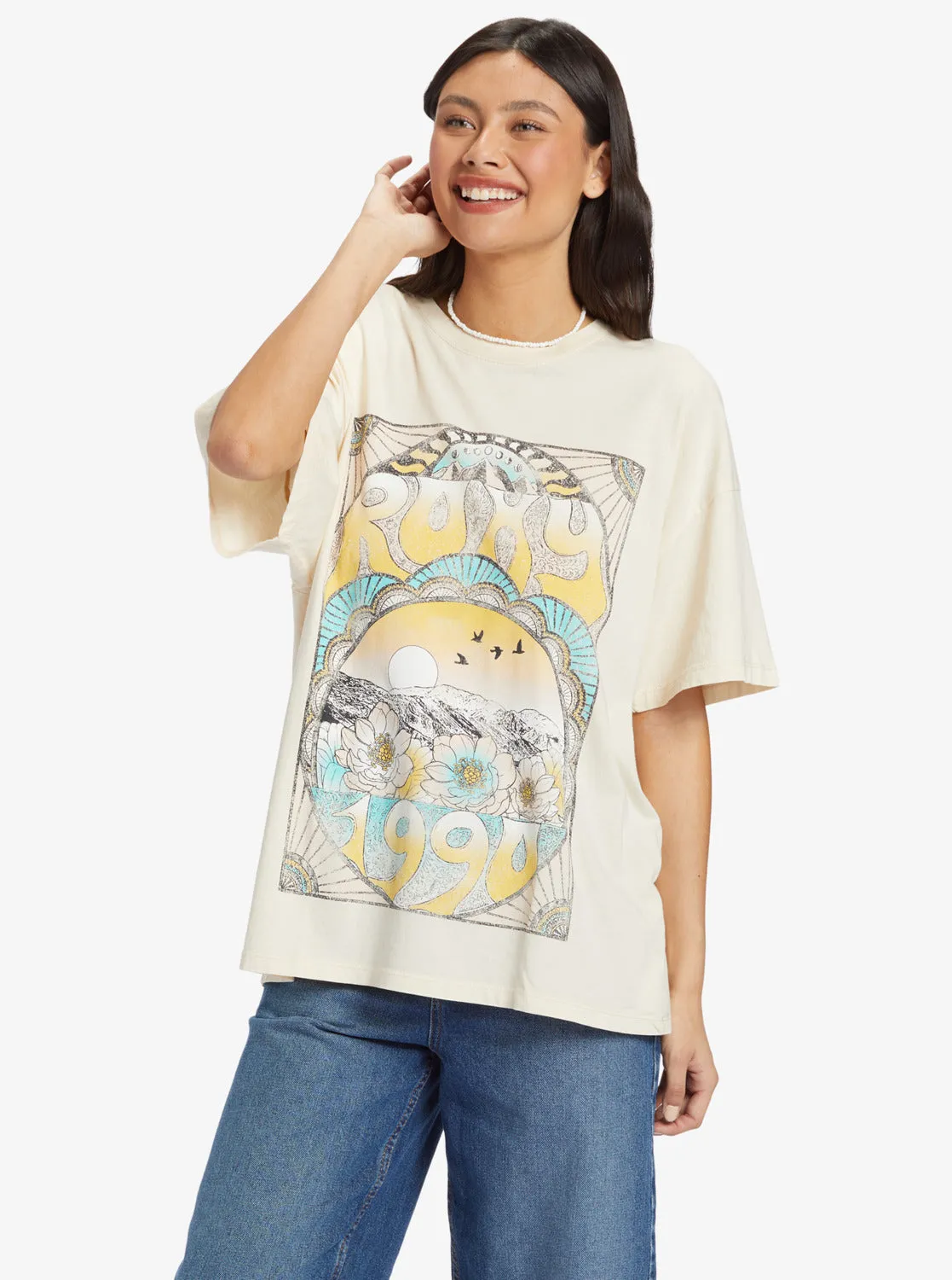 Desertscape T-Shirt - Tapioca sold by Roxy product image thumbnail 3