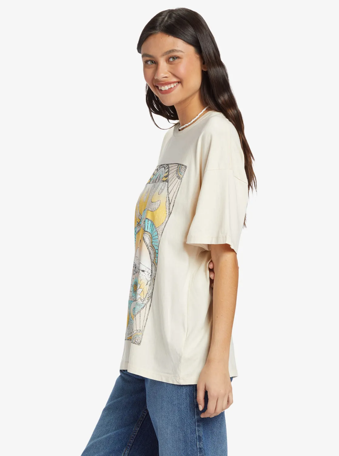 Desertscape T-Shirt - Tapioca sold by Roxy product image thumbnail 4